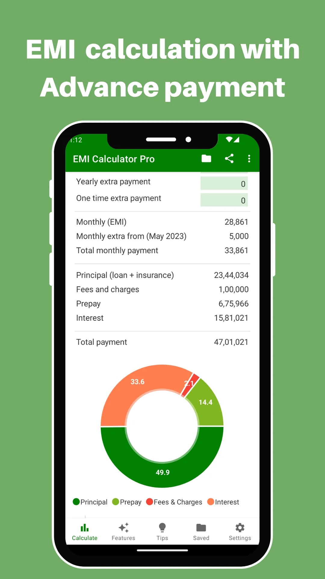 EMI Calculator | Indus Appstore | Screenshot