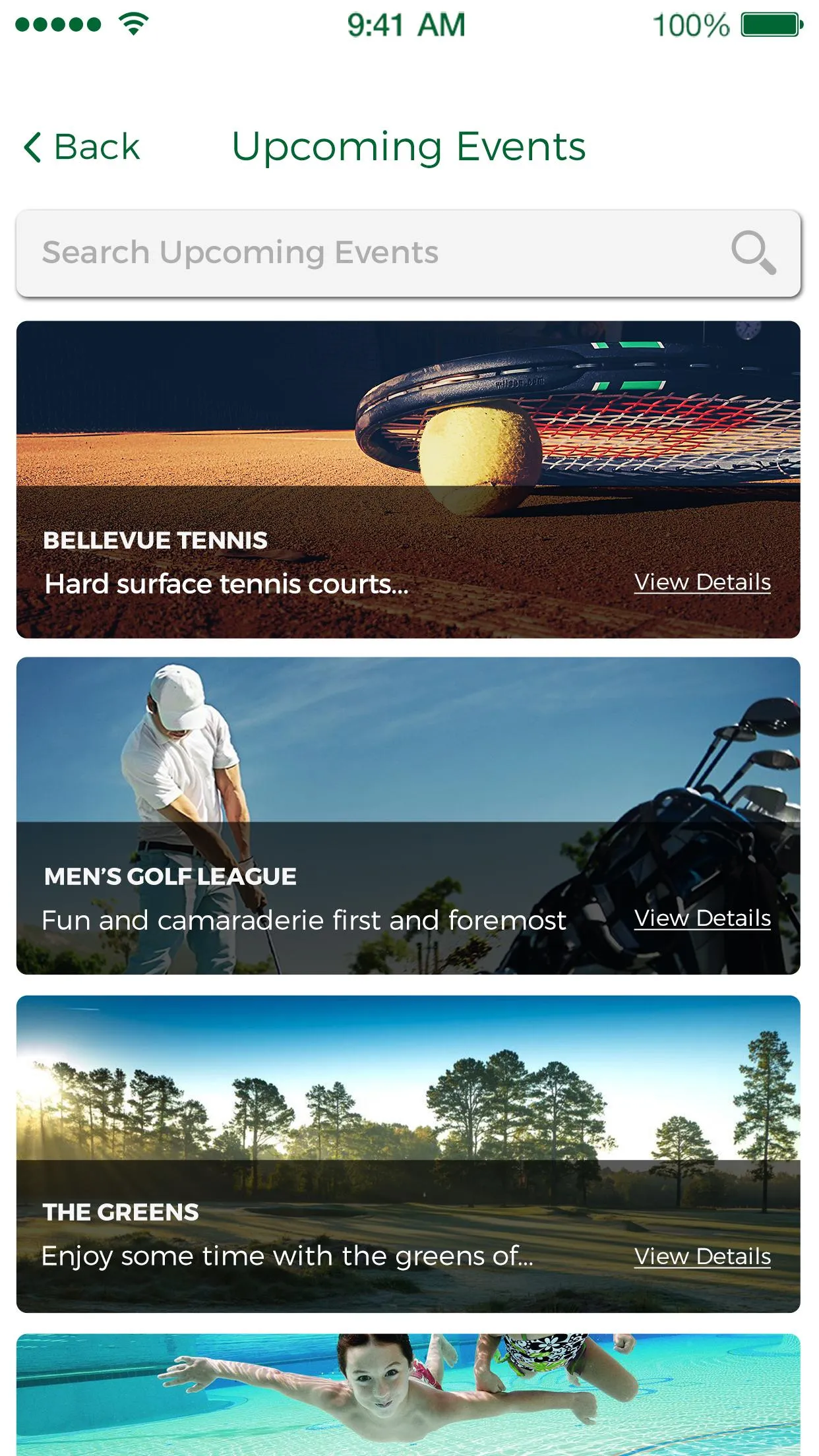 Bellevue Golf Club | Indus Appstore | Screenshot