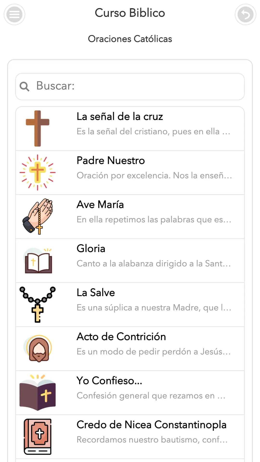 Curso de la Biblia | Indus Appstore | Screenshot