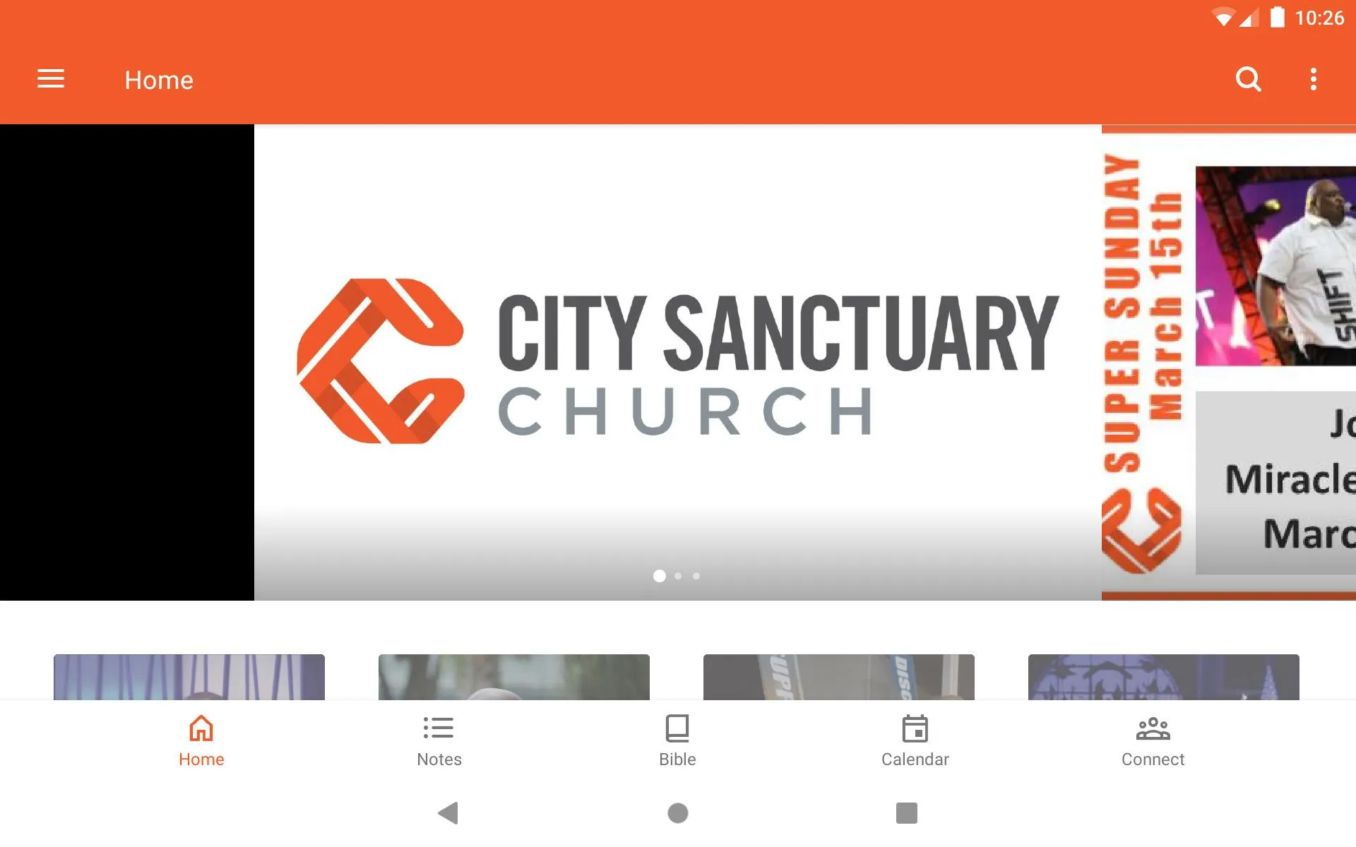 City Sanctuary Church | Indus Appstore | Screenshot