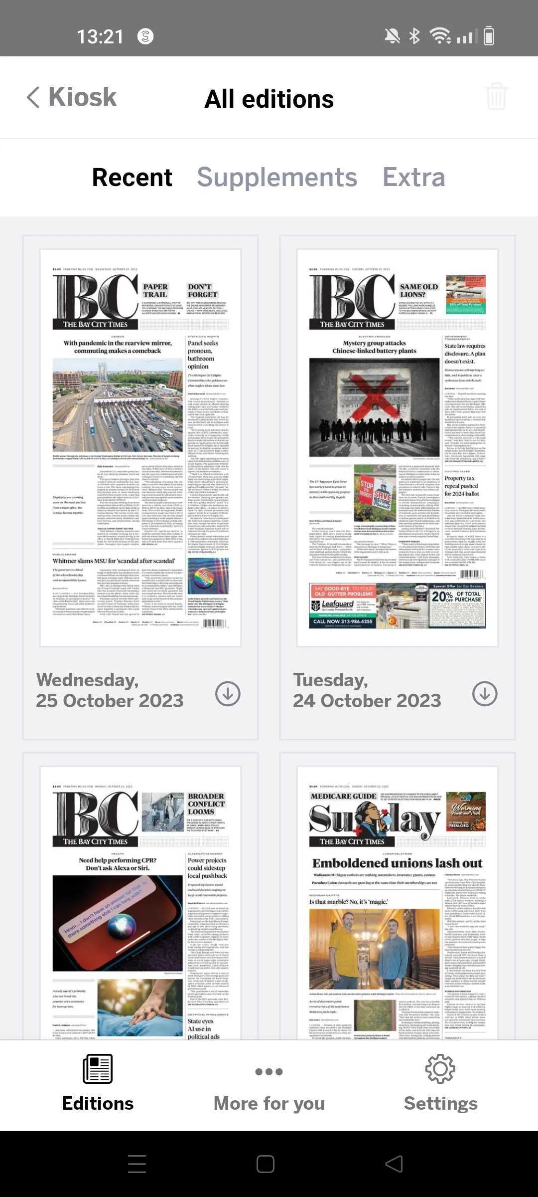 Bay City Times | Indus Appstore | Screenshot