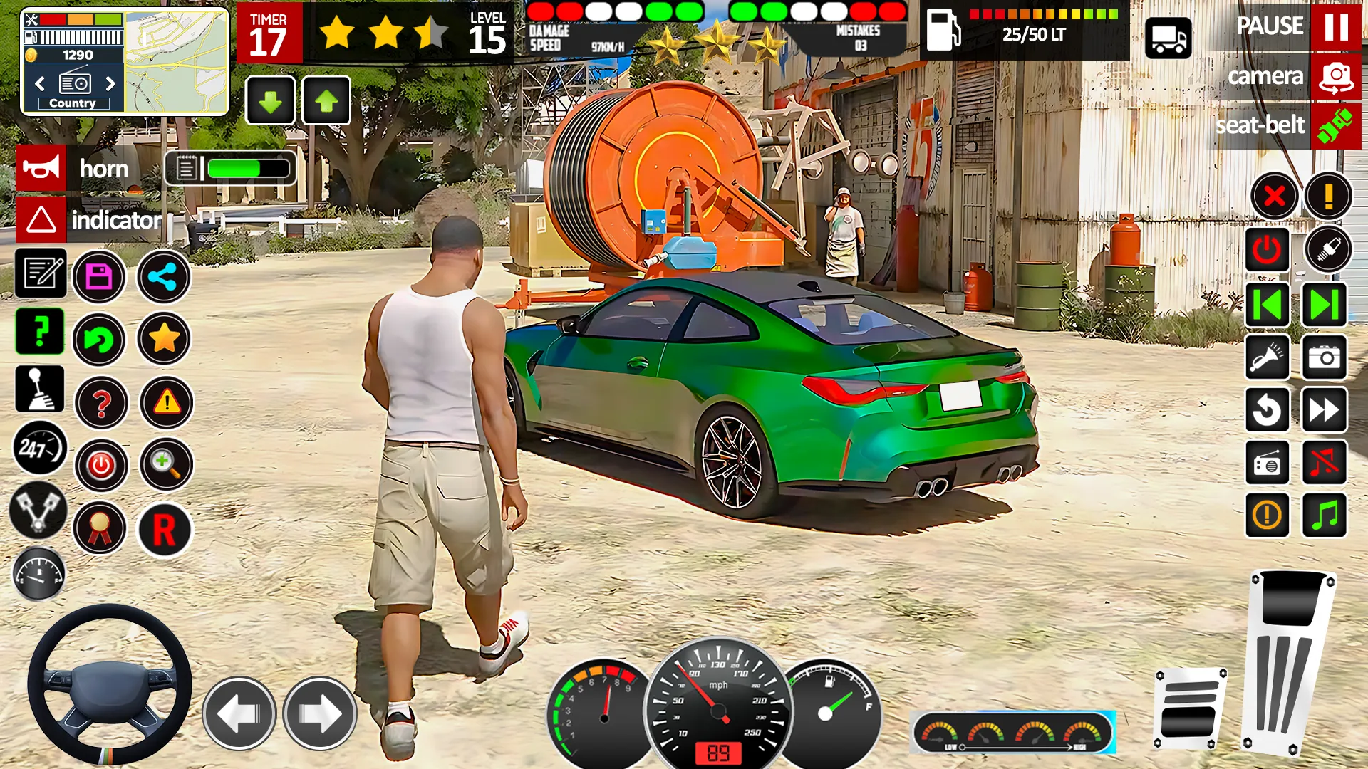 Openworld Gangster Driving Sim | Indus Appstore | Screenshot