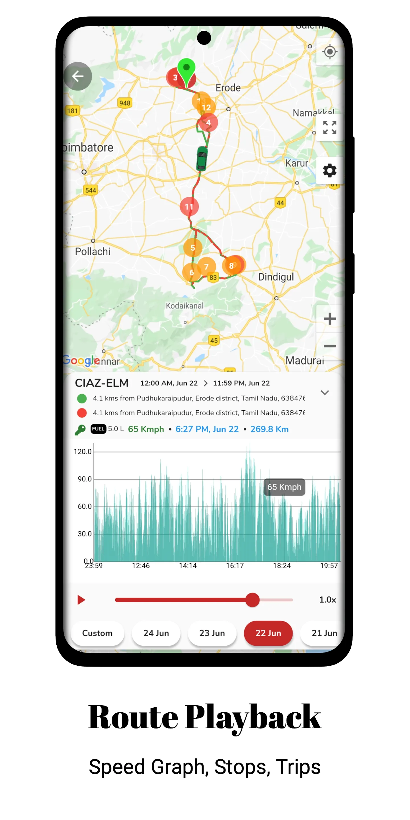 TrackIn- GPS & Fuel Monitoring | Indus Appstore | Screenshot