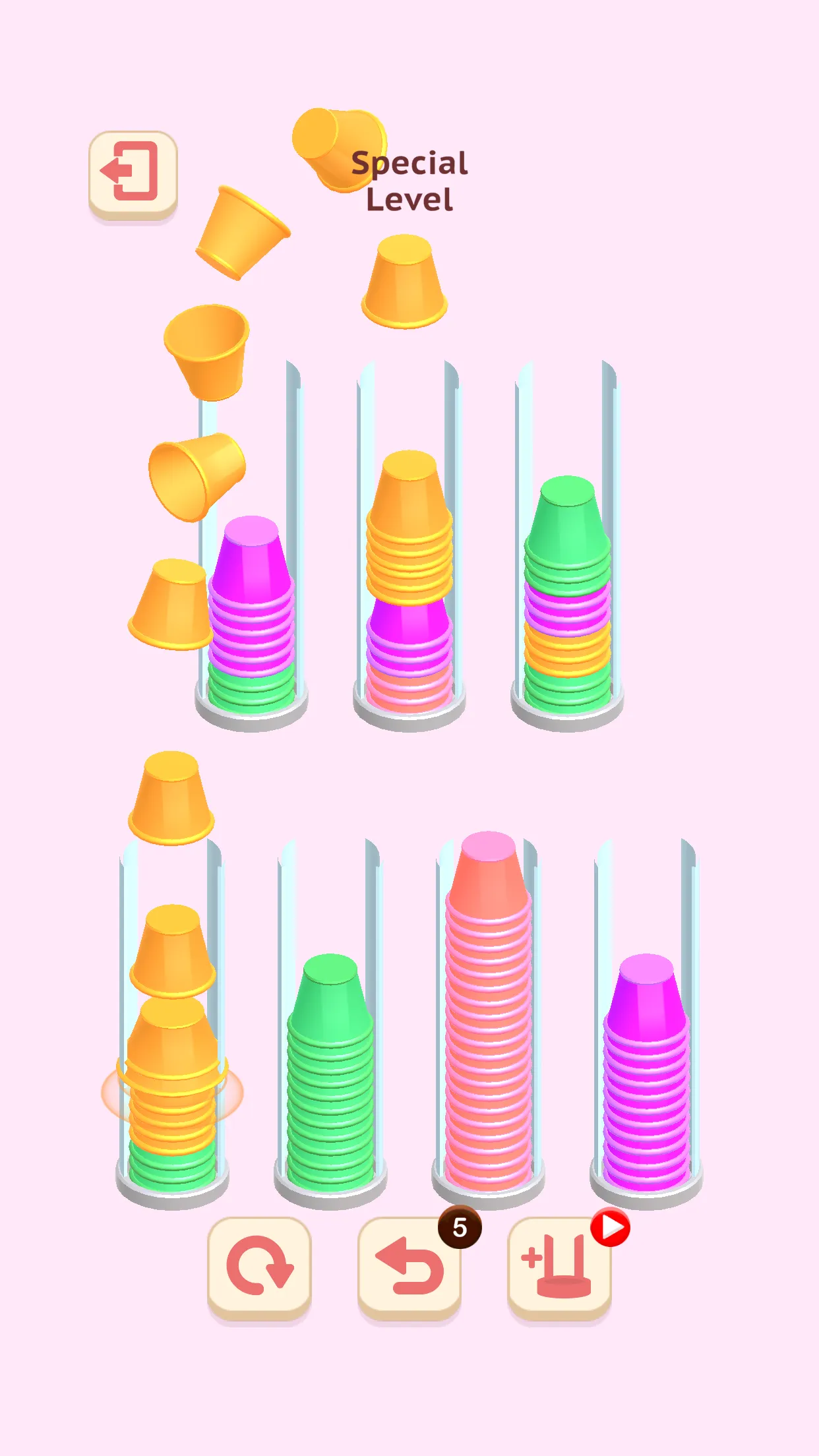 Cup Puzzle Master | Indus Appstore | Screenshot