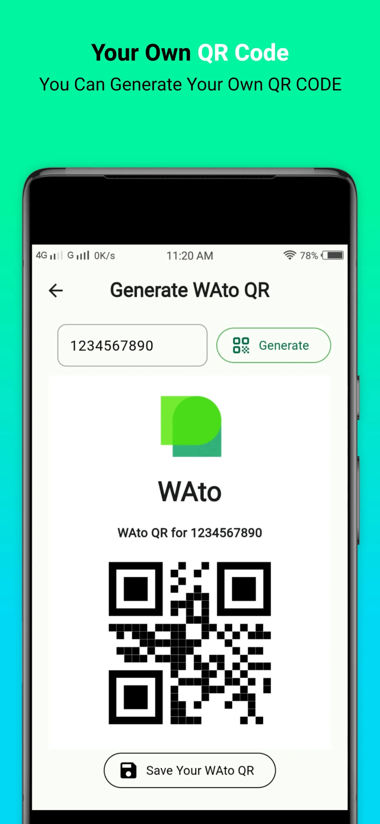 WAto - Message Without Contact | Indus Appstore | Screenshot