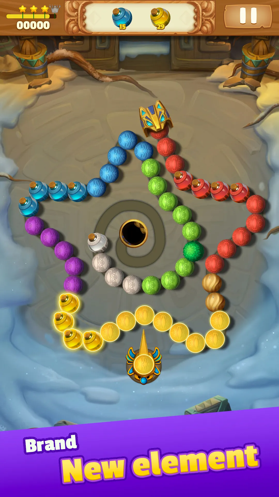 Marble Smash Ancient | Indus Appstore | Screenshot