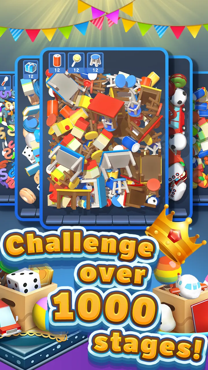 Toy Room - 3D Match Game | Indus Appstore | Screenshot