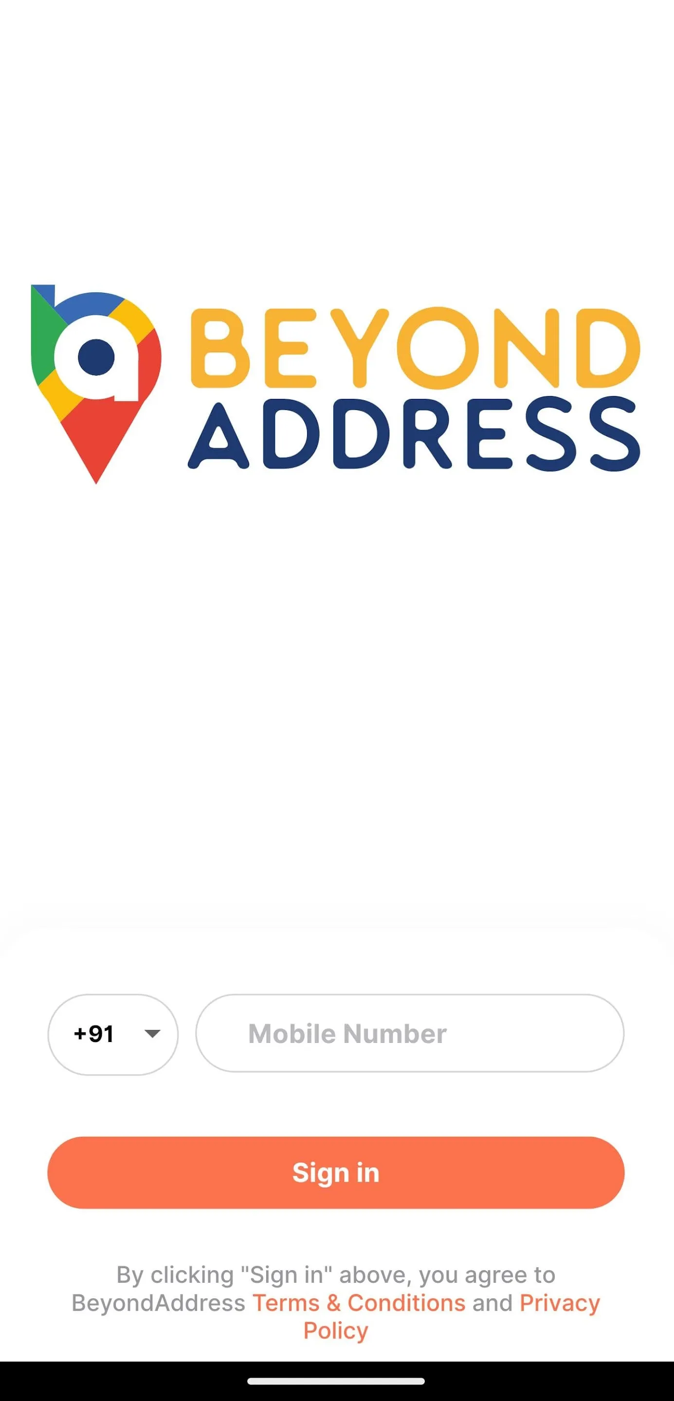 Beyond Address | Indus Appstore | Screenshot