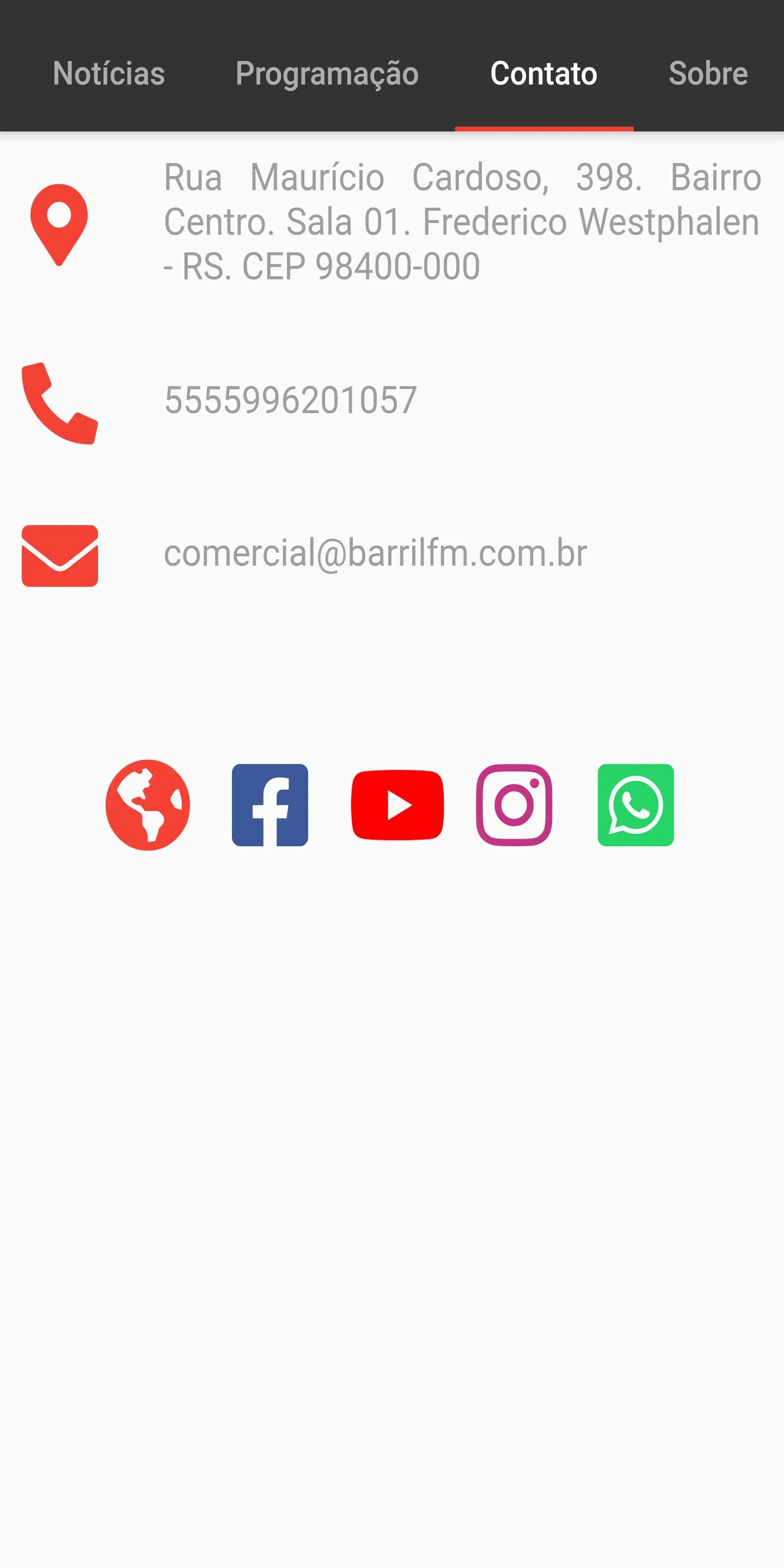 Barril FM 105.7 | Indus Appstore | Screenshot