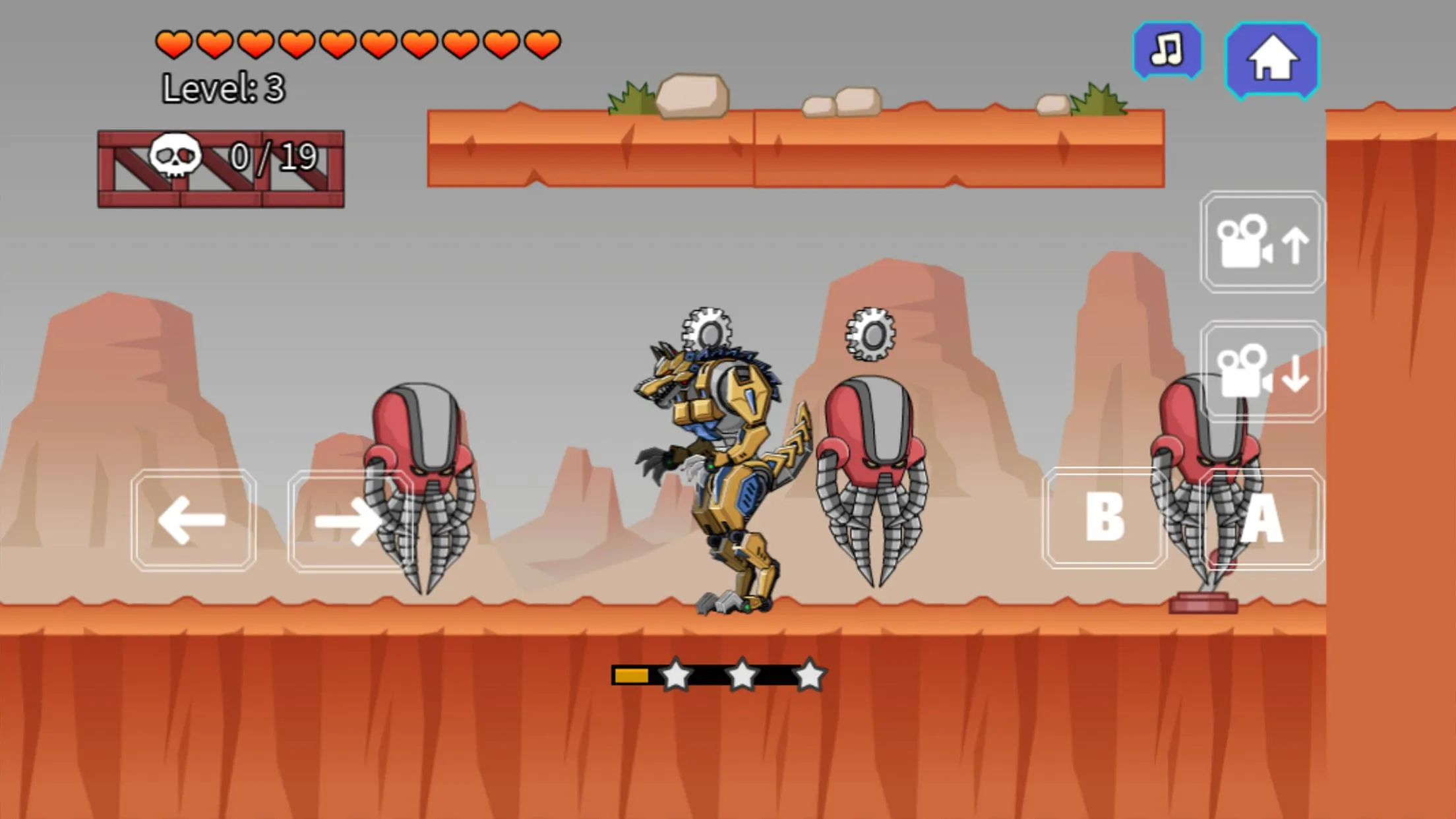 Robot Werewolf Toy Robot War | Indus Appstore | Screenshot