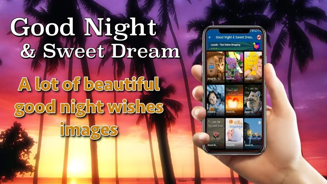 Good Night Sweet Dreams Wishes | Indus Appstore | Screenshot