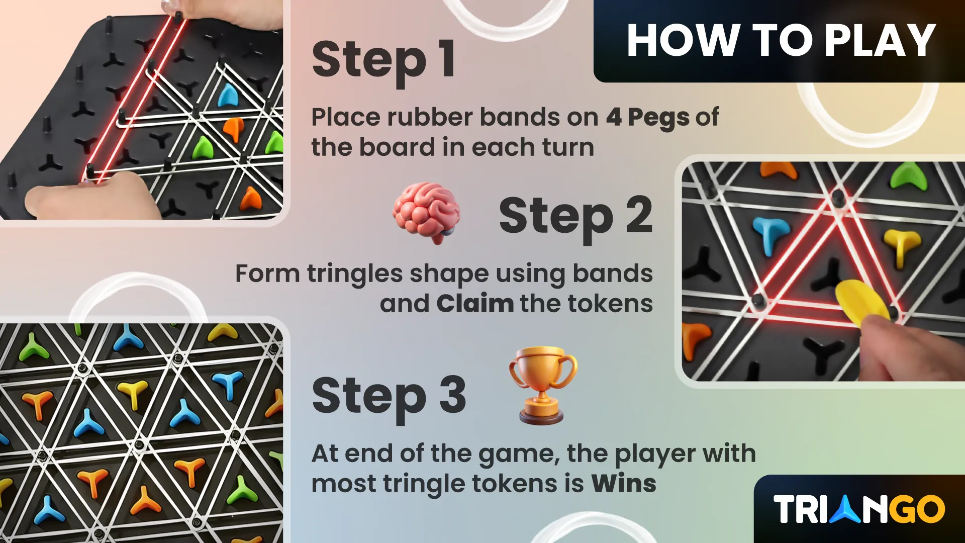 TrianGo Triangle Board Puzzle | Indus Appstore | Screenshot
