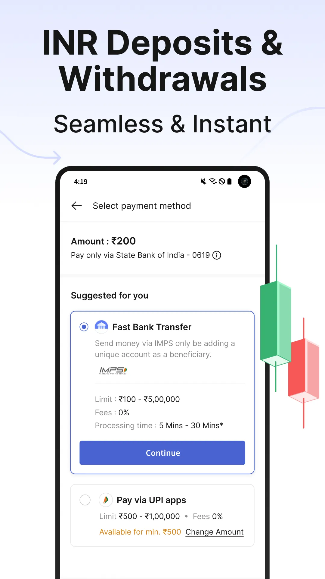 CoinDCX: Bitcoin Crypto App | Indus Appstore | Screenshot