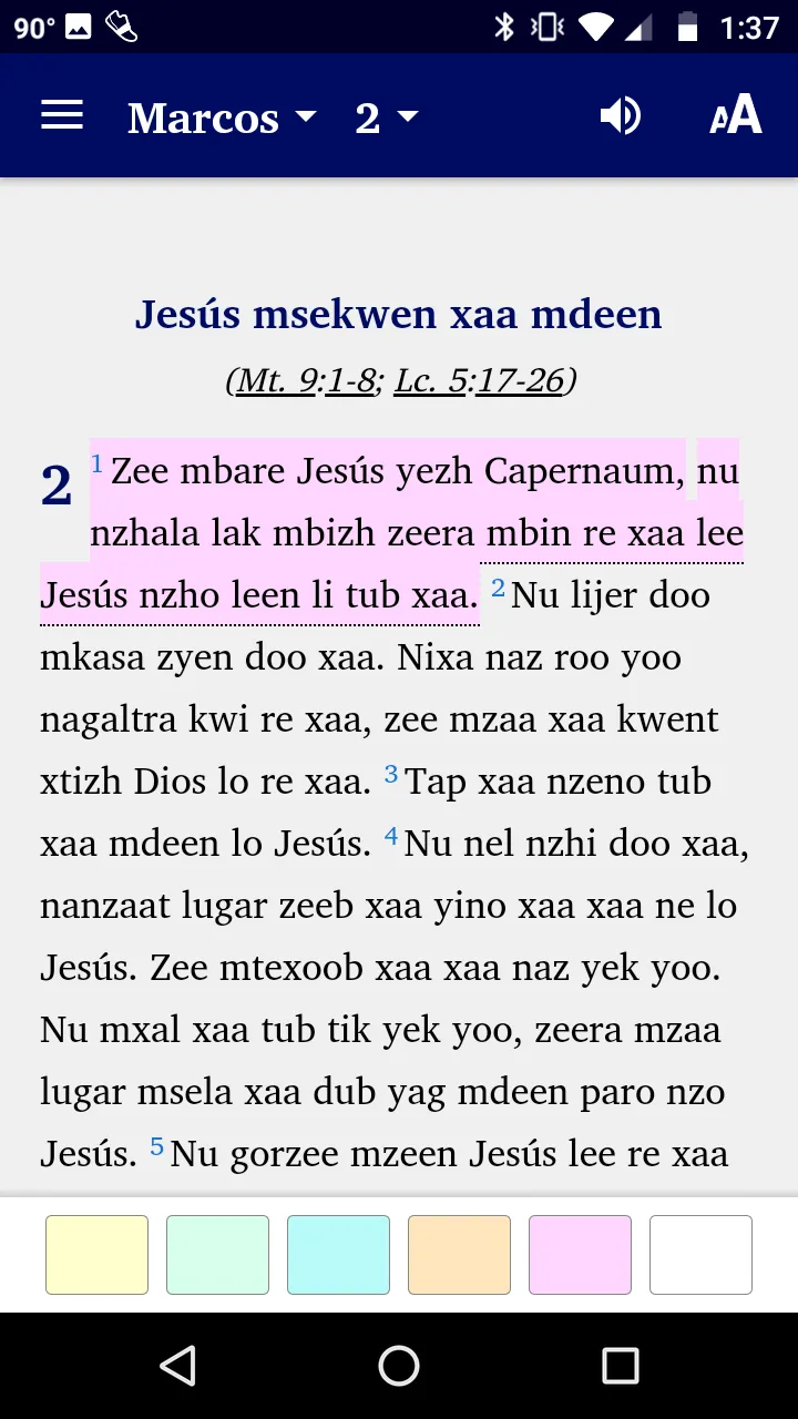 Zapotec Amatlán Bible | Indus Appstore | Screenshot