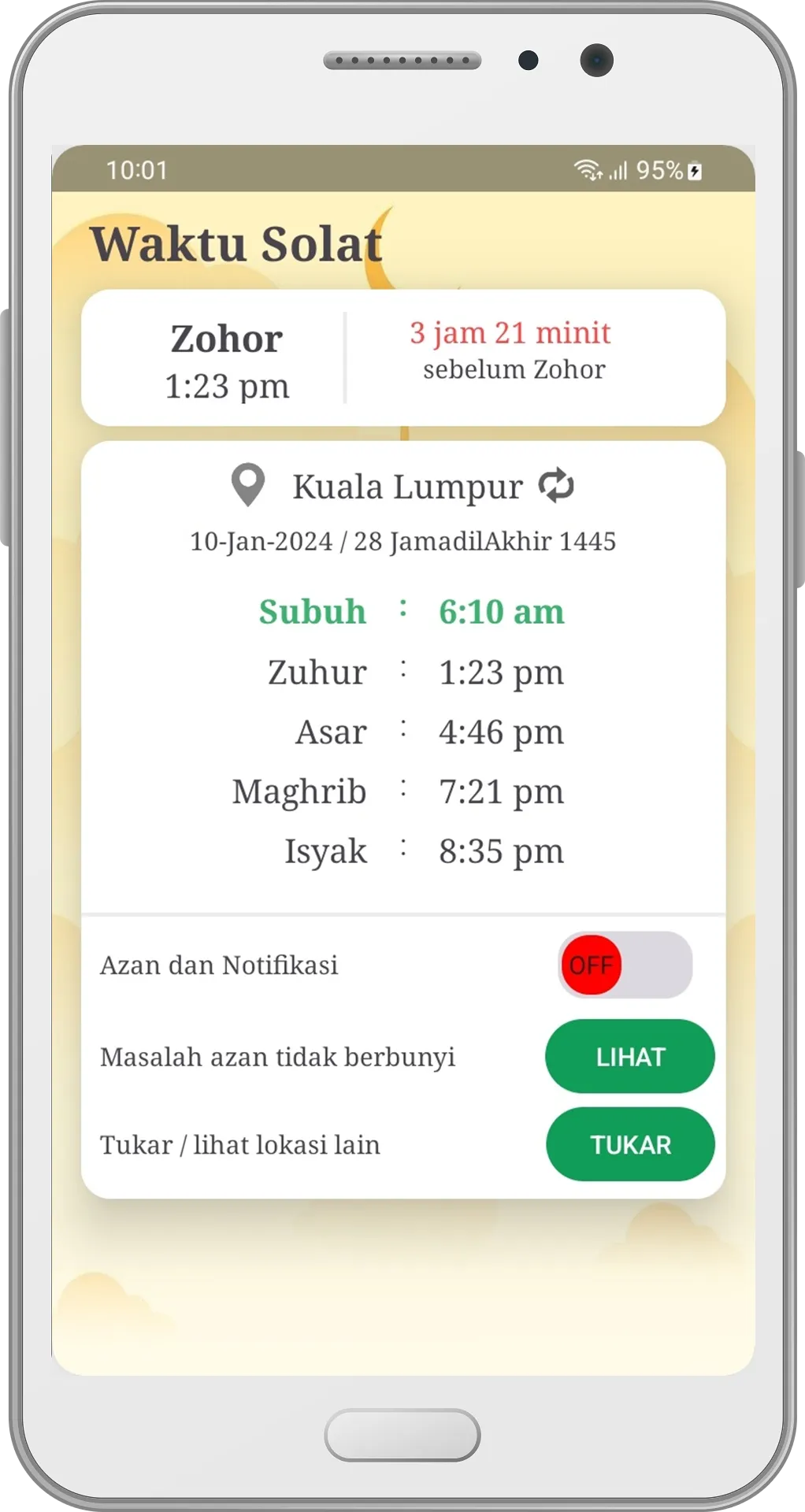 Waktu Solat | Indus Appstore | Screenshot