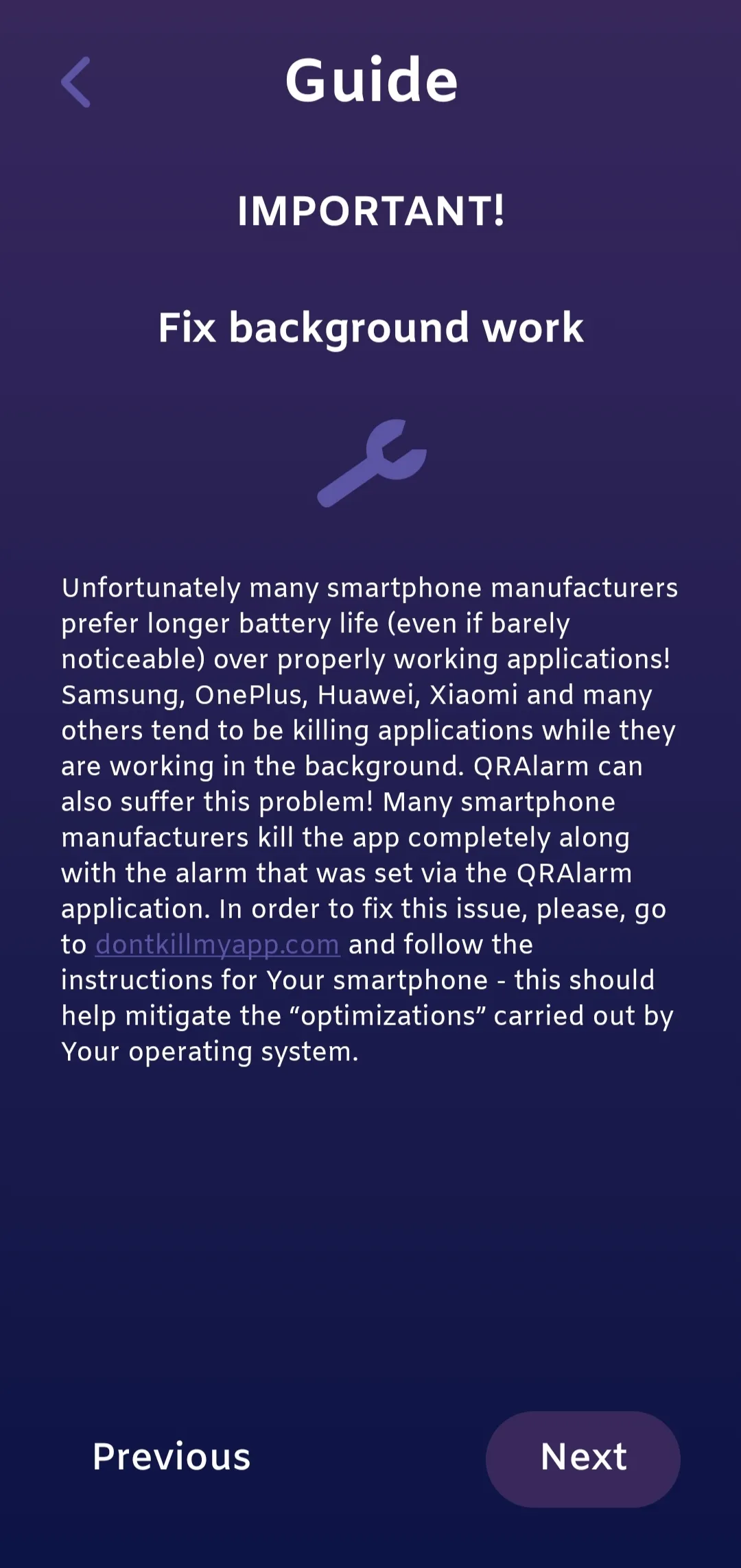 QRAlarm - QR Code Alarm Clock | Indus Appstore | Screenshot