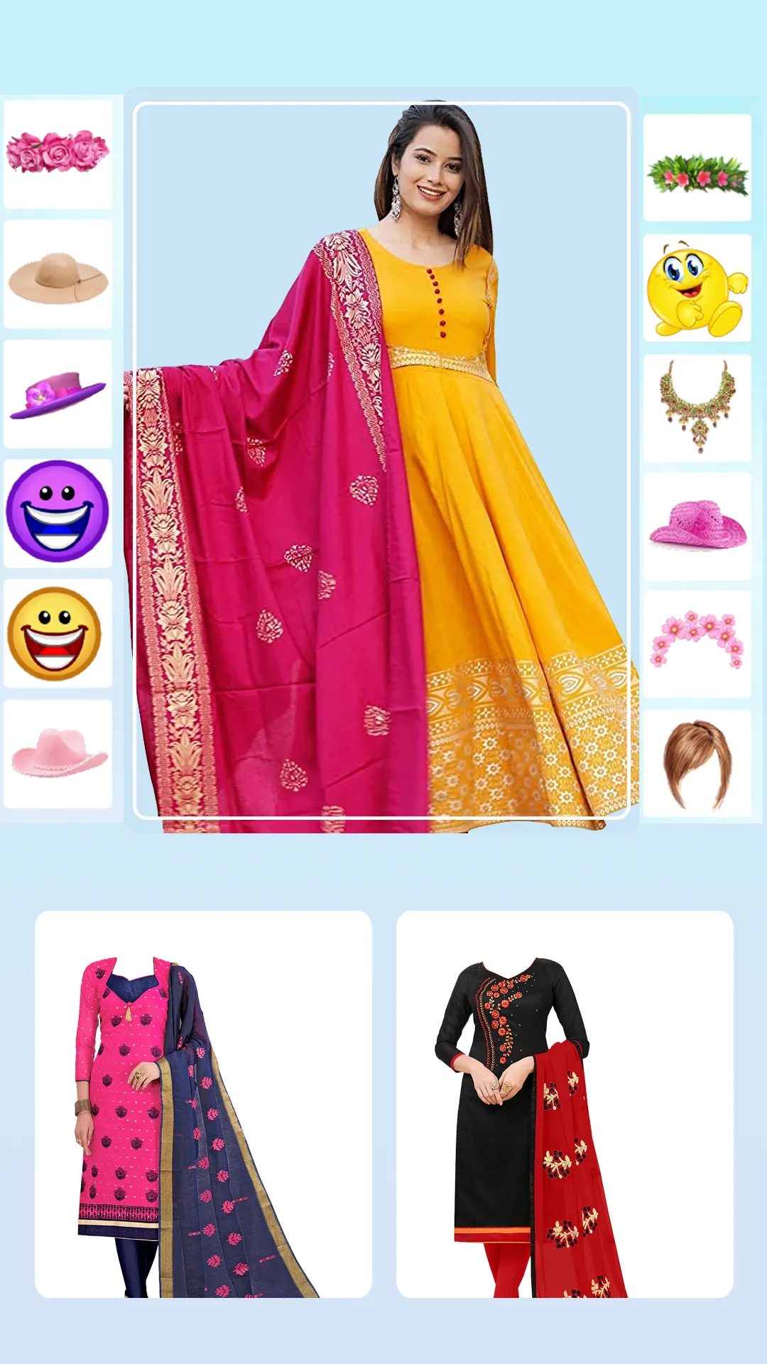 Anarkali Dress Photo Editor | Indus Appstore | Screenshot