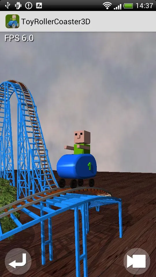 Toy RollerCoaster 3D | Indus Appstore | Screenshot