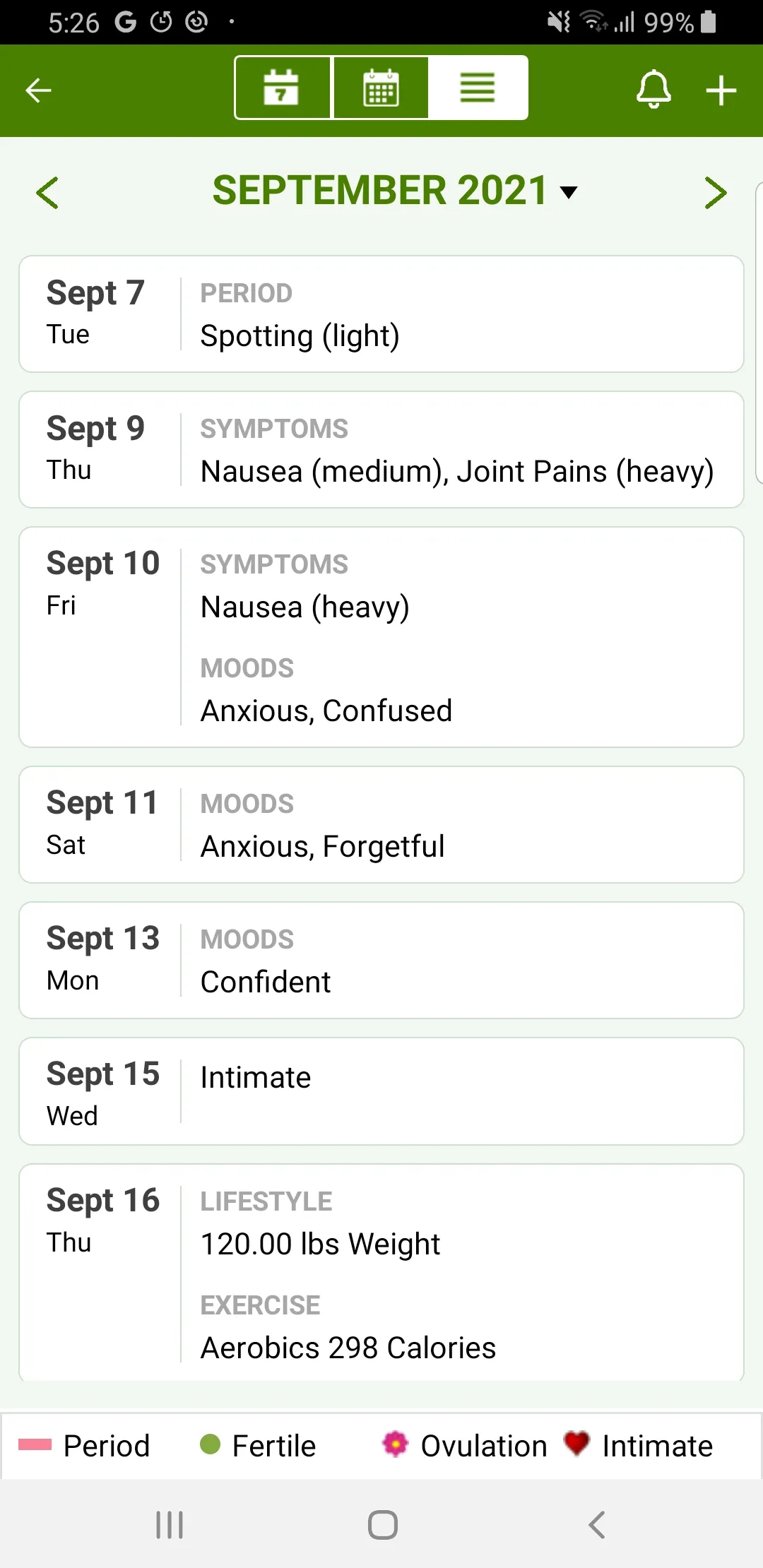 Period Tracker | Indus Appstore | Screenshot