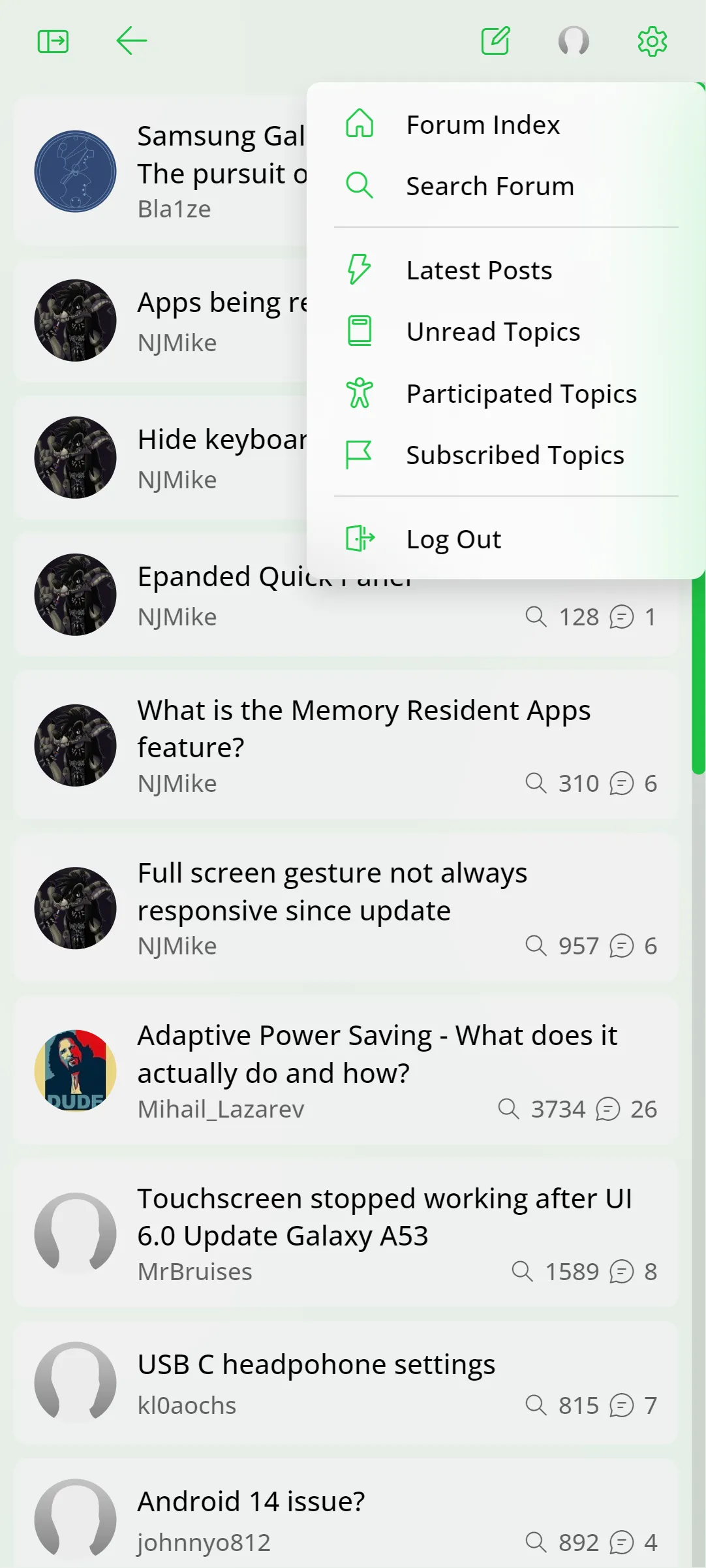 Forum Fiend | Indus Appstore | Screenshot