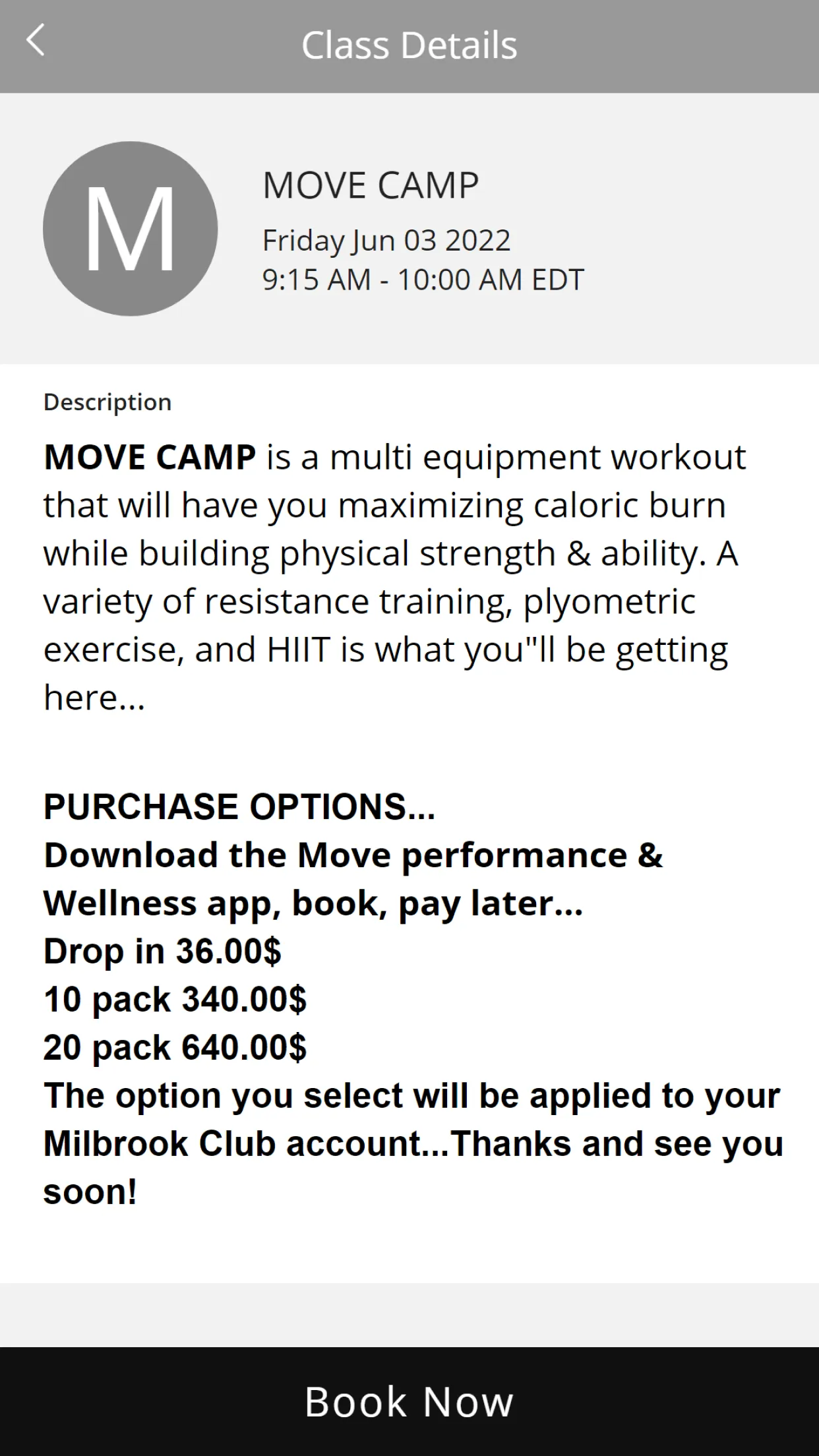 MOVE Performance & Wellness | Indus Appstore | Screenshot