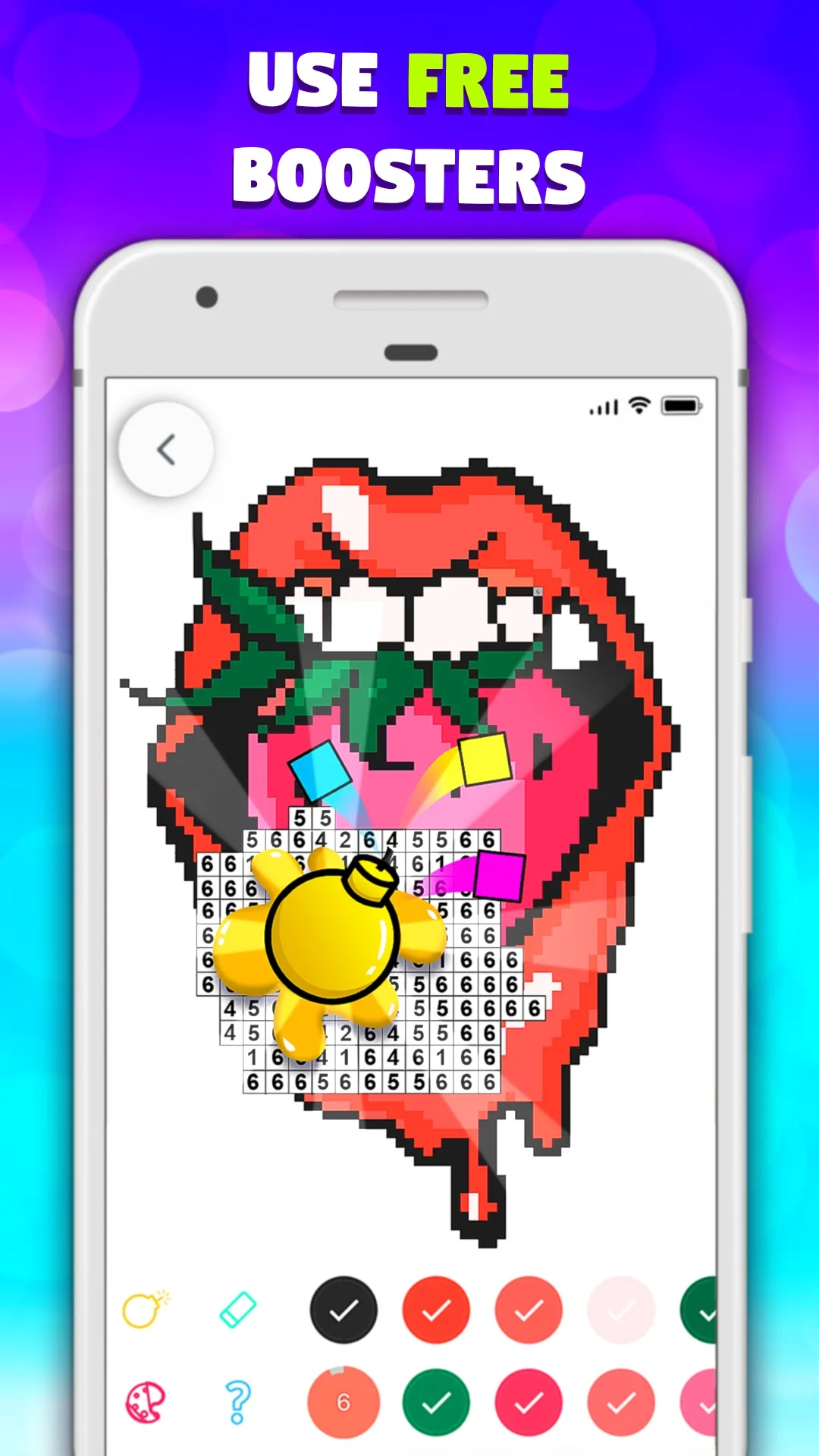 Pixel Art book・Color by number | Indus Appstore | Screenshot