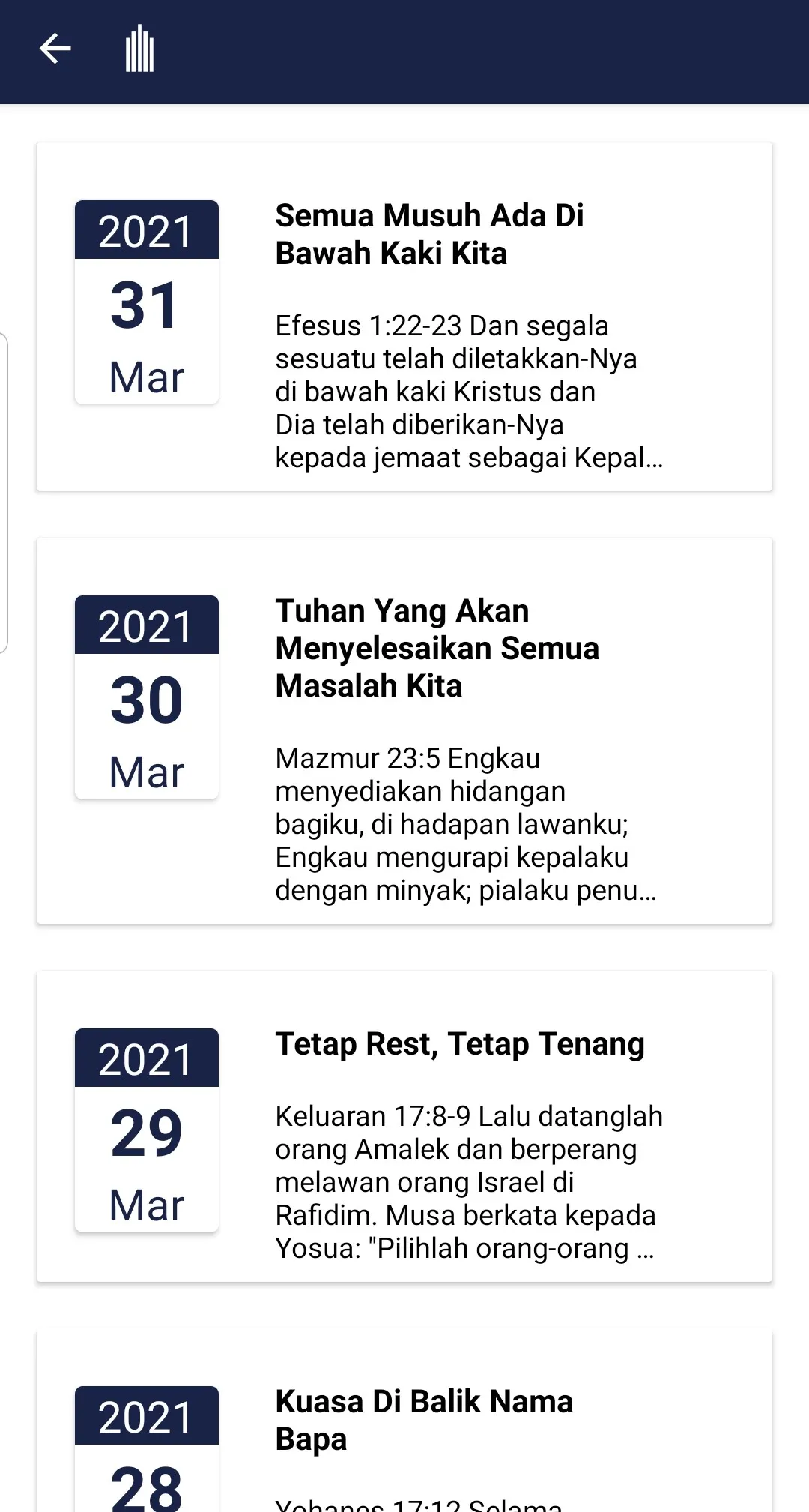 Bethesda Church Indonesia | Indus Appstore | Screenshot