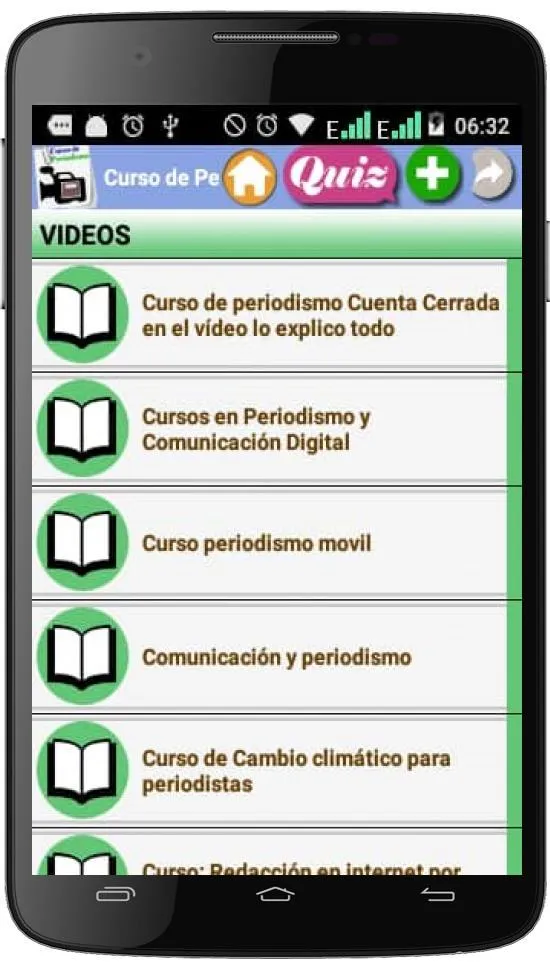 CURSO DE PERIODISMO | Indus Appstore | Screenshot