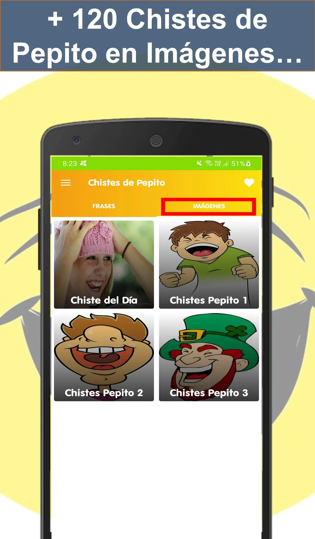 Chistes de Pepito Graciosos | Indus Appstore | Screenshot