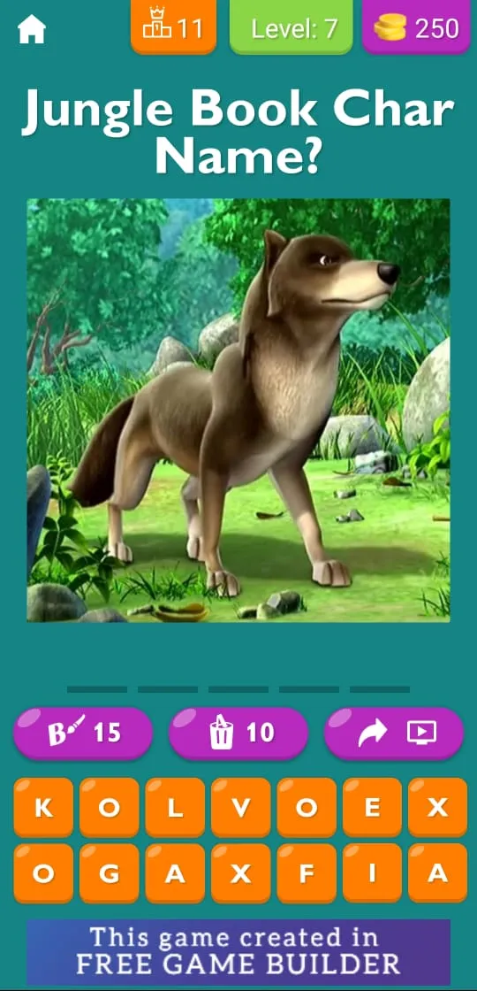 Jungle Book Quiz | Indus Appstore | Screenshot