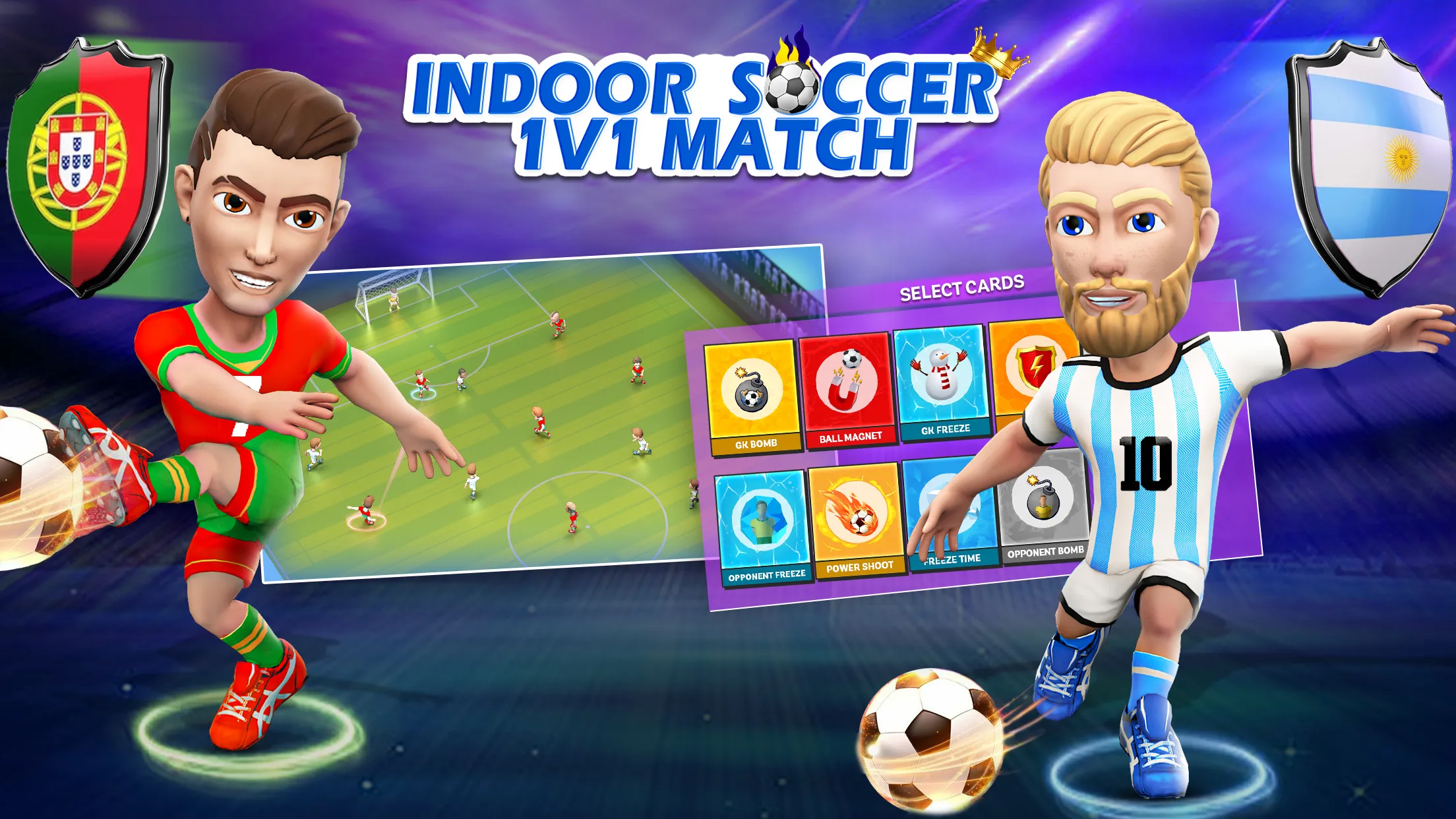 Indoor Futsal: Mobile Soccer | Indus Appstore | Screenshot