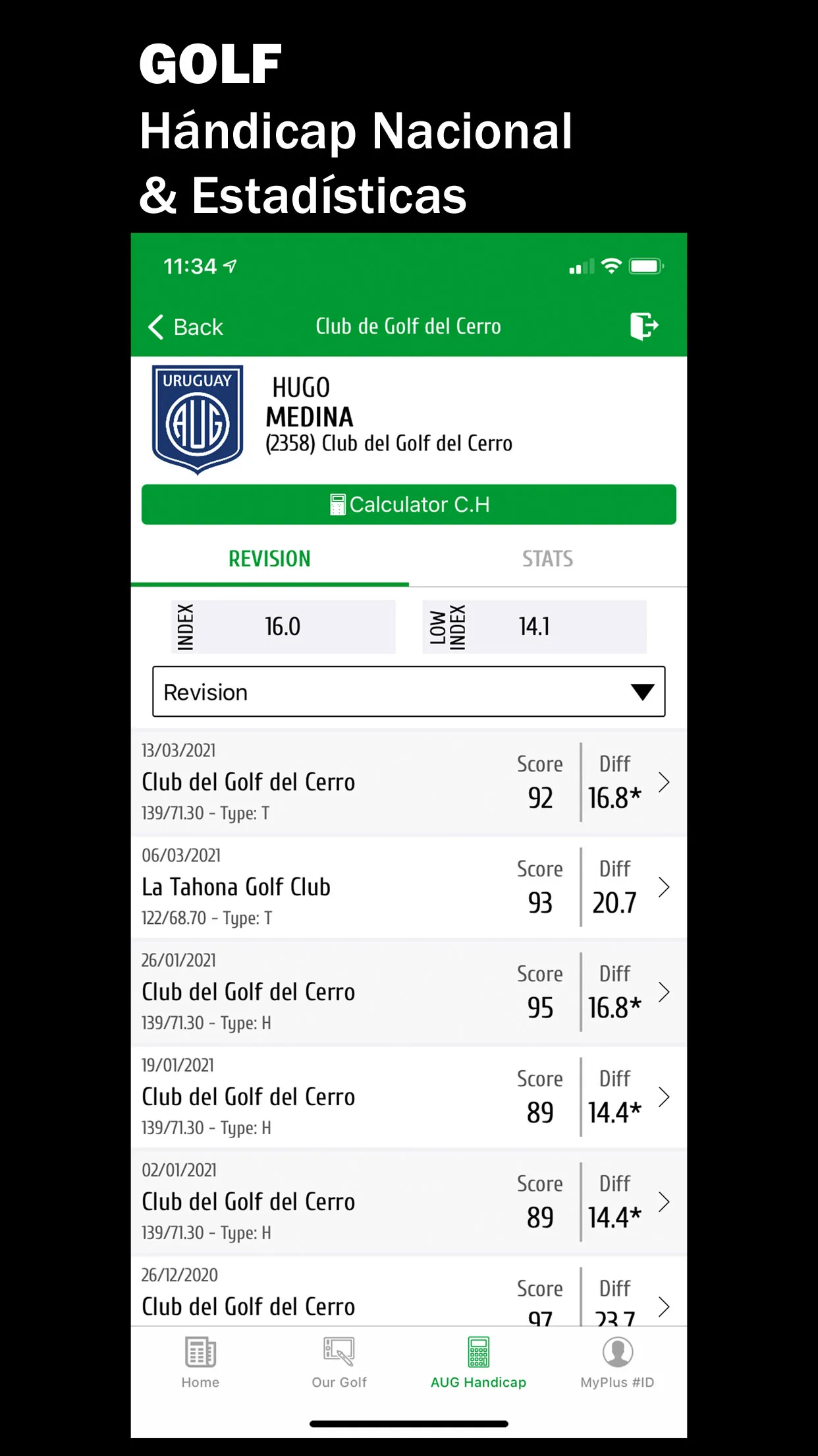 Club de Golf del Cerro | Indus Appstore | Screenshot