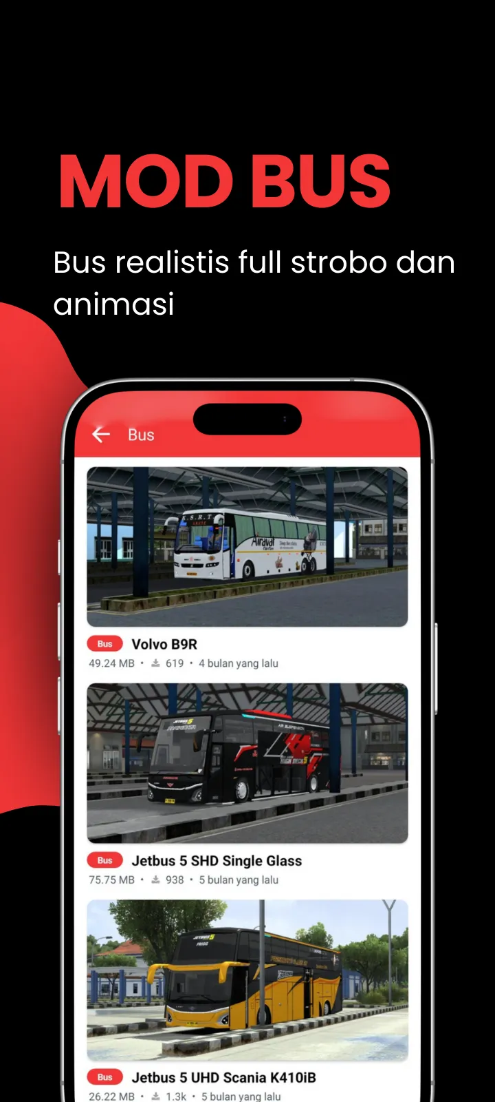 Mod Bussid Jetbus 5 Terbaru | Indus Appstore | Screenshot