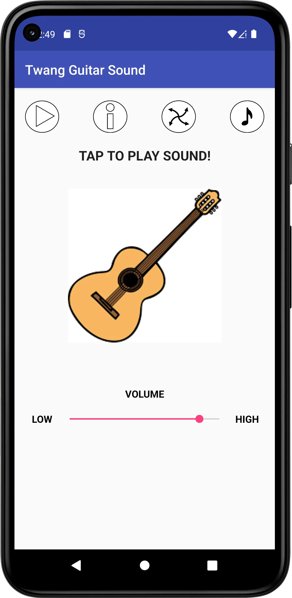 Twang Guitar Sound | Indus Appstore | Screenshot