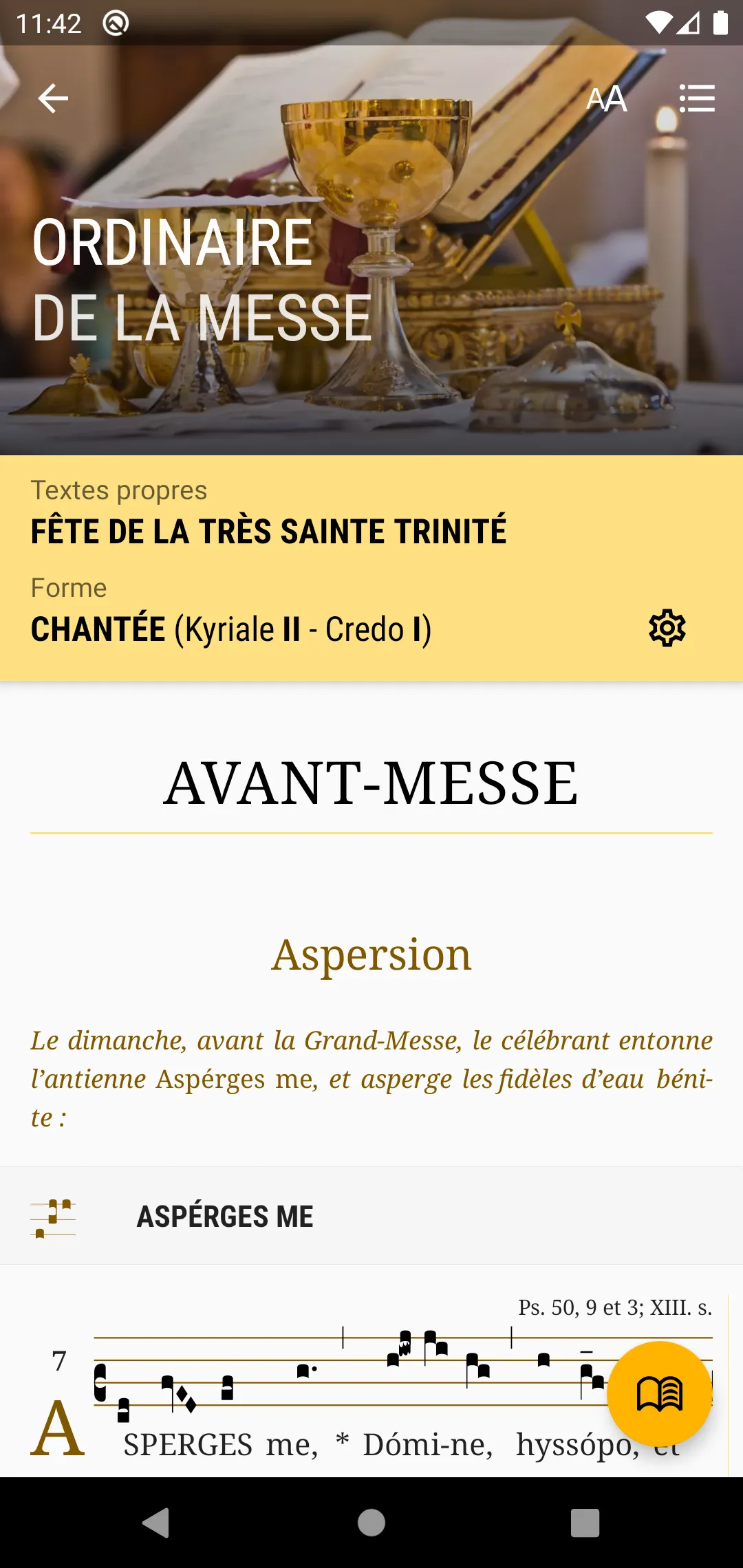 ORDO: calendrier liturgique | Indus Appstore | Screenshot