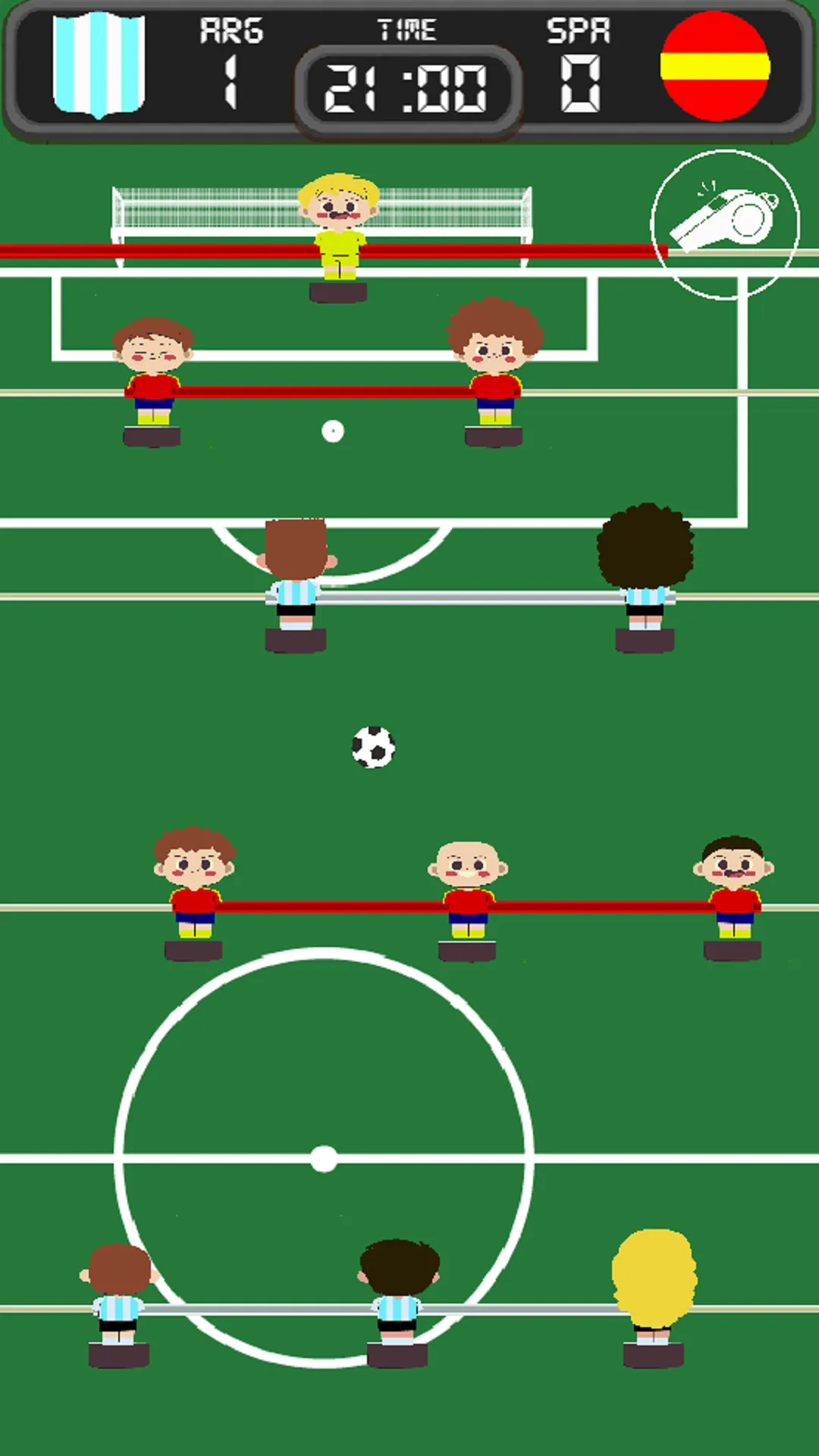 Pong Goal: 2D table soccer | Indus Appstore | Screenshot