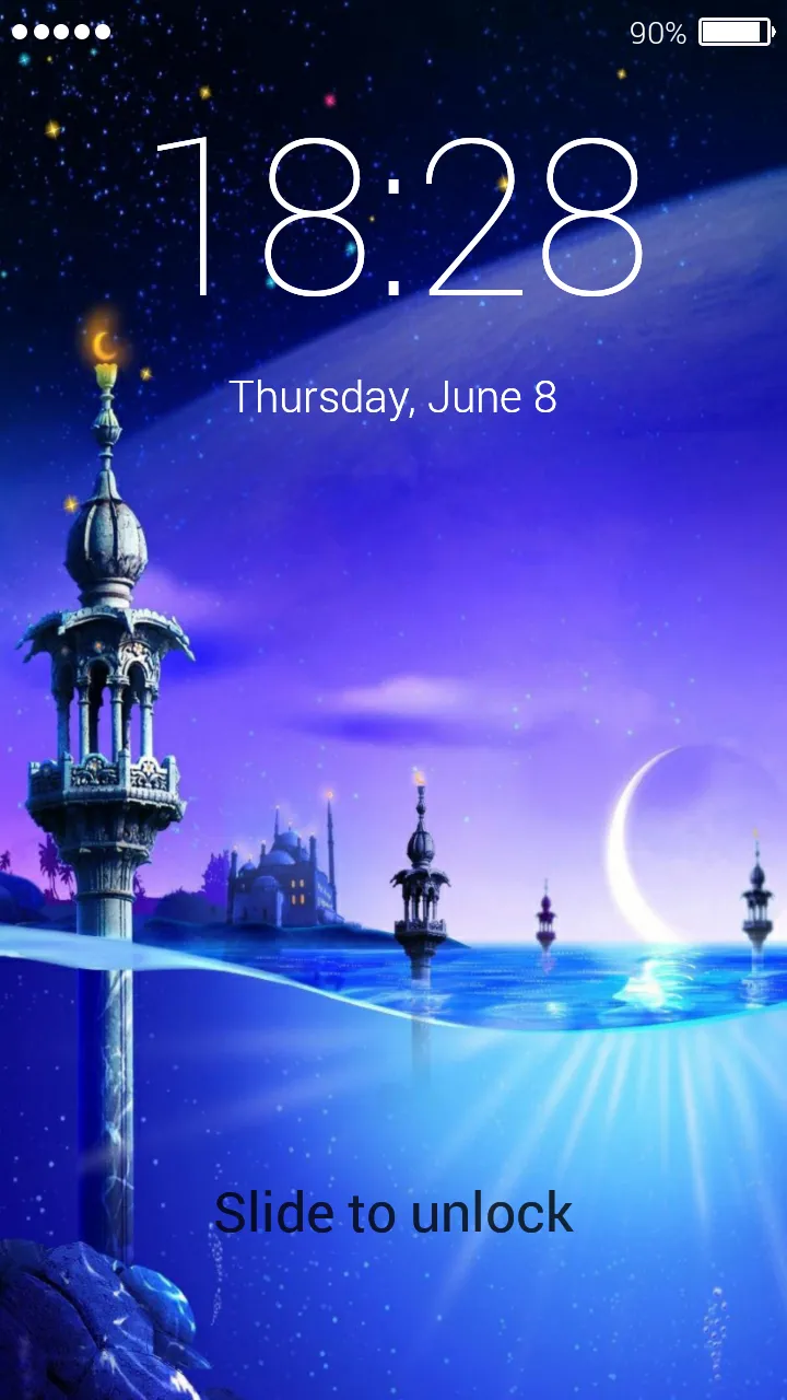 Ramadan Lock Screen | Indus Appstore | Screenshot