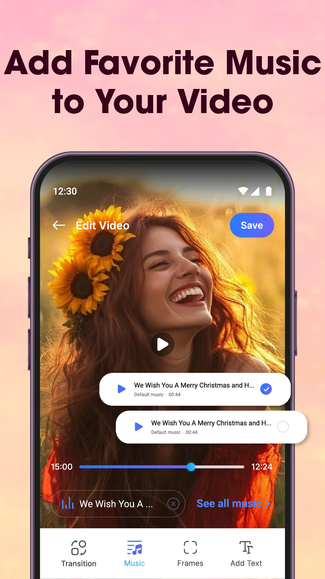 Photo Editor Video Maker Music | Indus Appstore | Screenshot