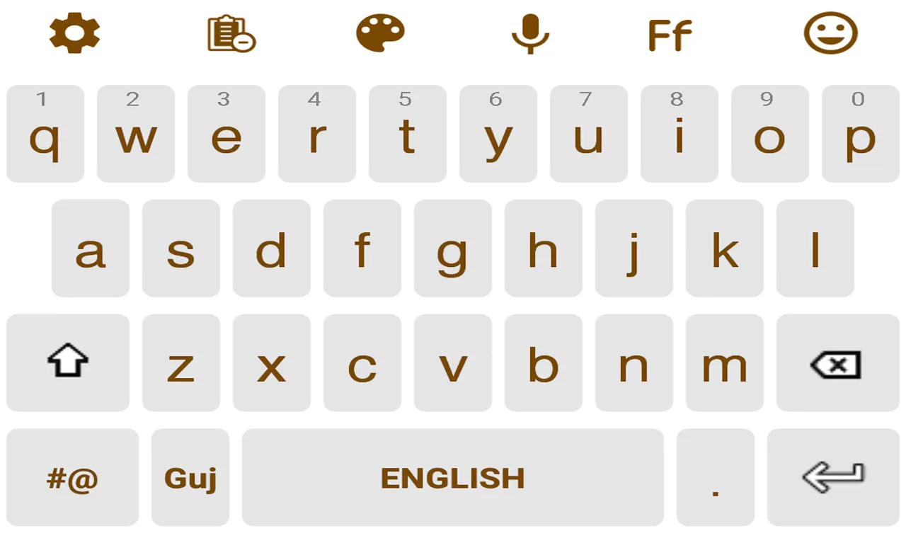 Gujarati Language Keyboard | Indus Appstore | Screenshot