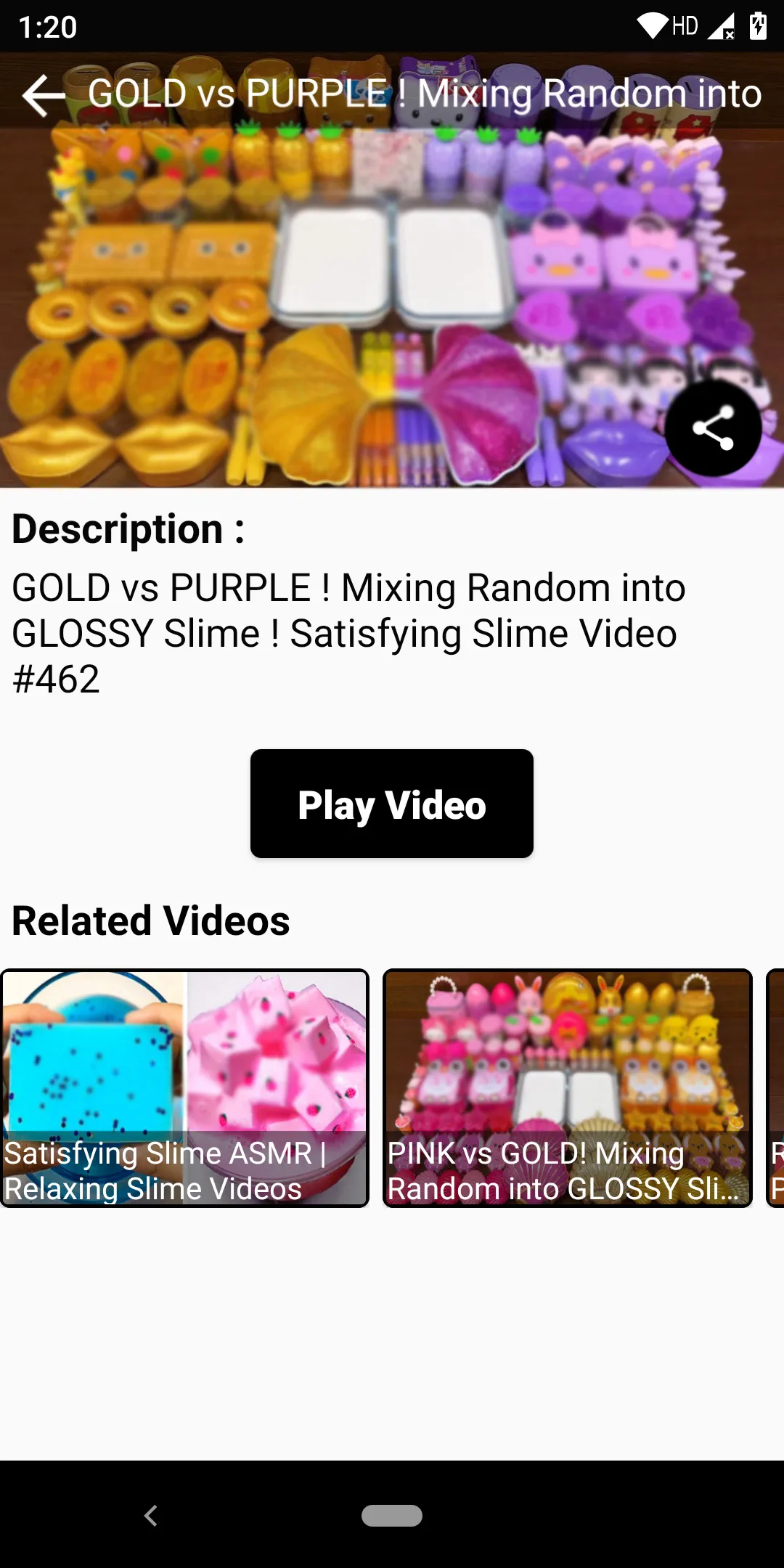 Satisfying Slime Videos | Indus Appstore | Screenshot