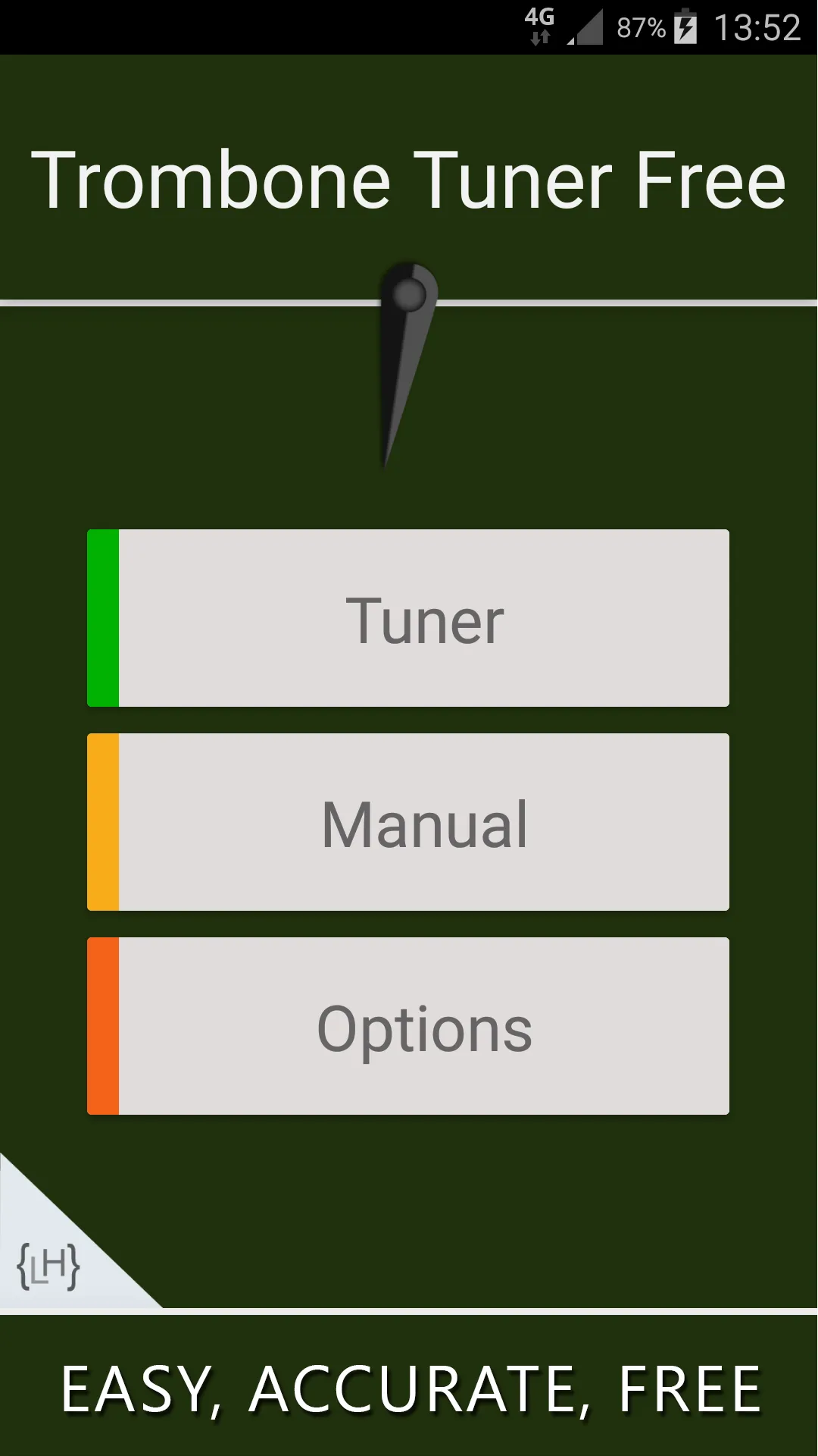 Trombone Tuner: Fast & Precise | Indus Appstore | Screenshot