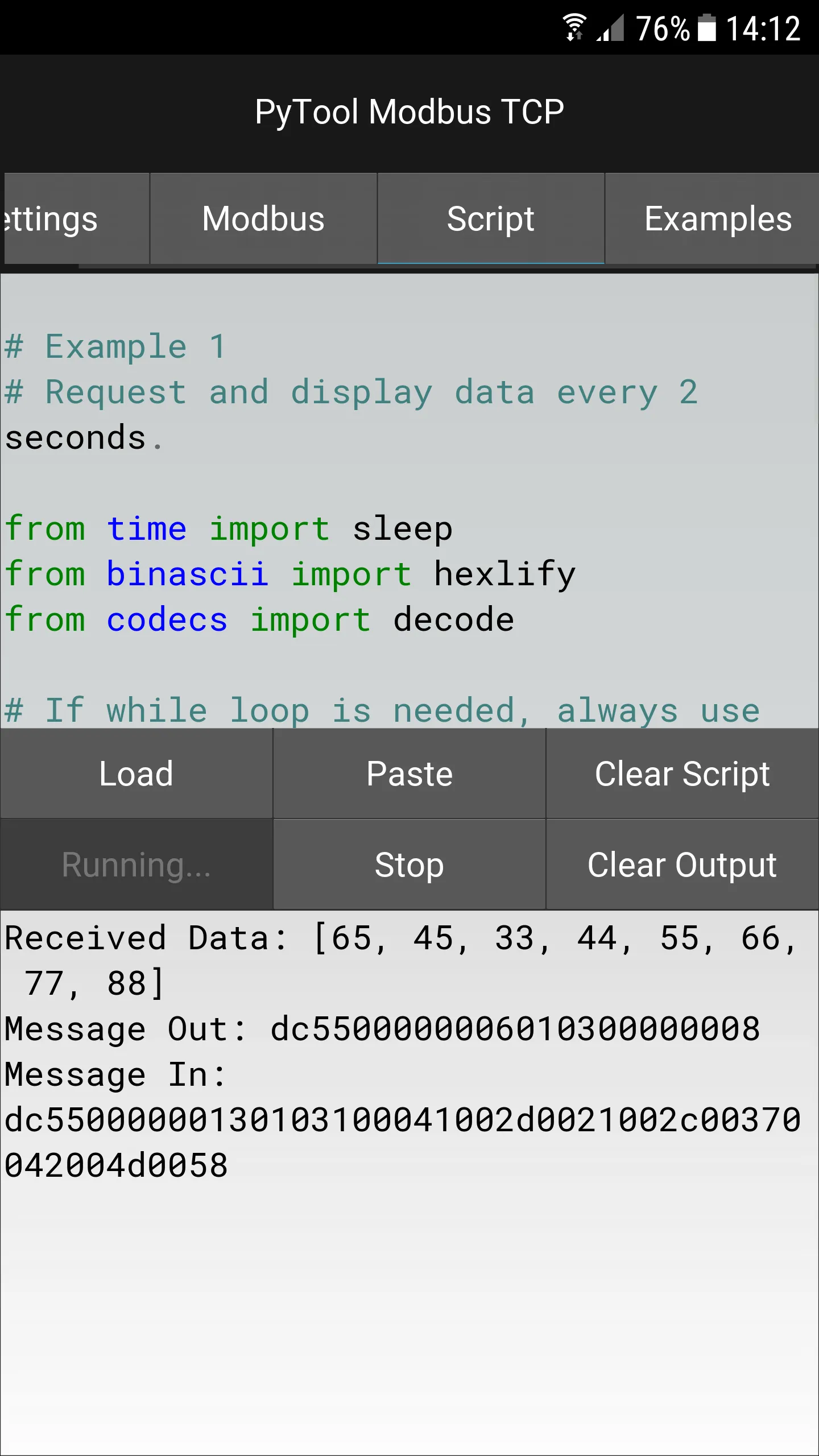 PyTool Modbus TCP F | Indus Appstore | Screenshot