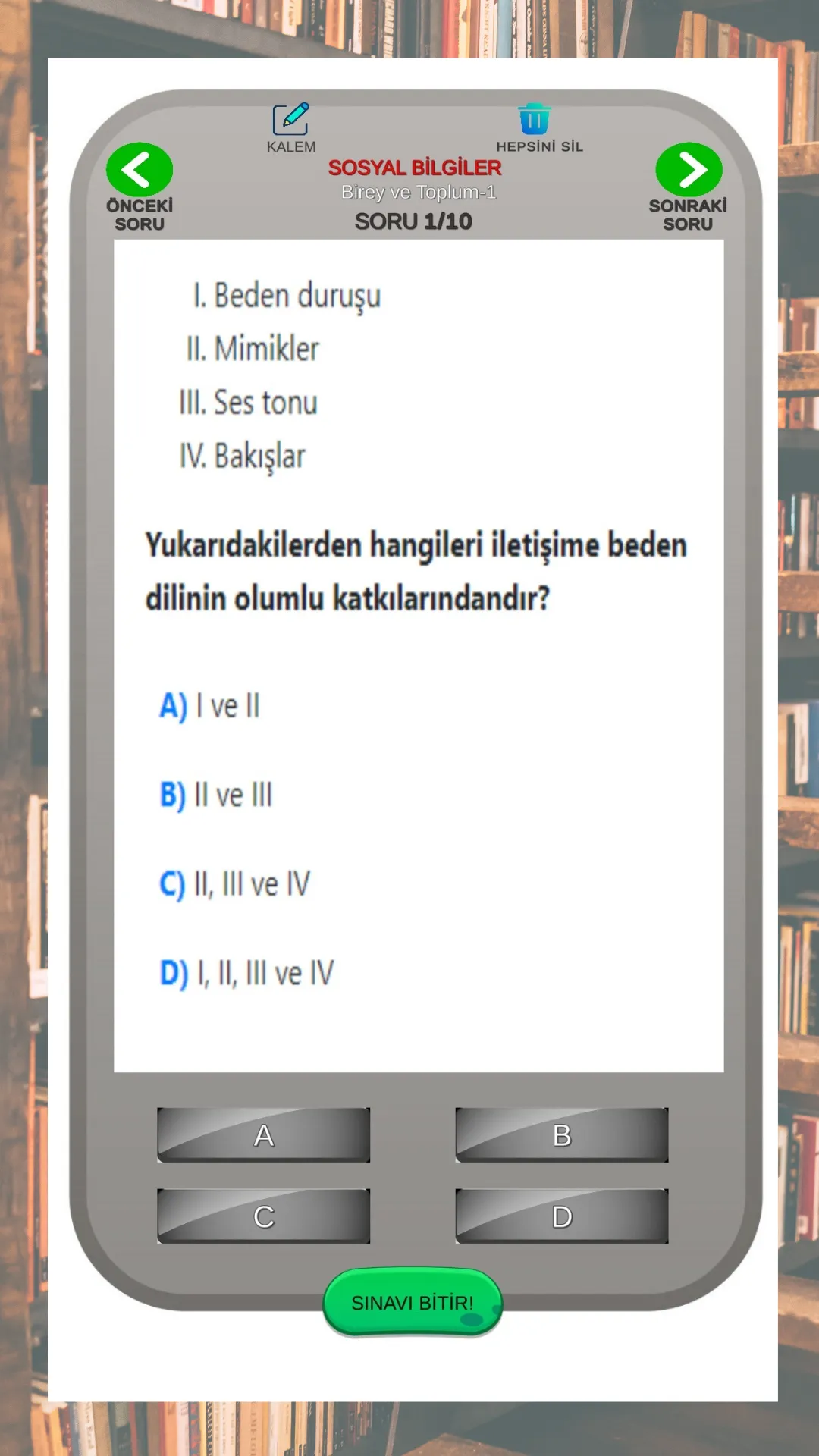 7.Sınıf TestBookTurkey | Indus Appstore | Screenshot