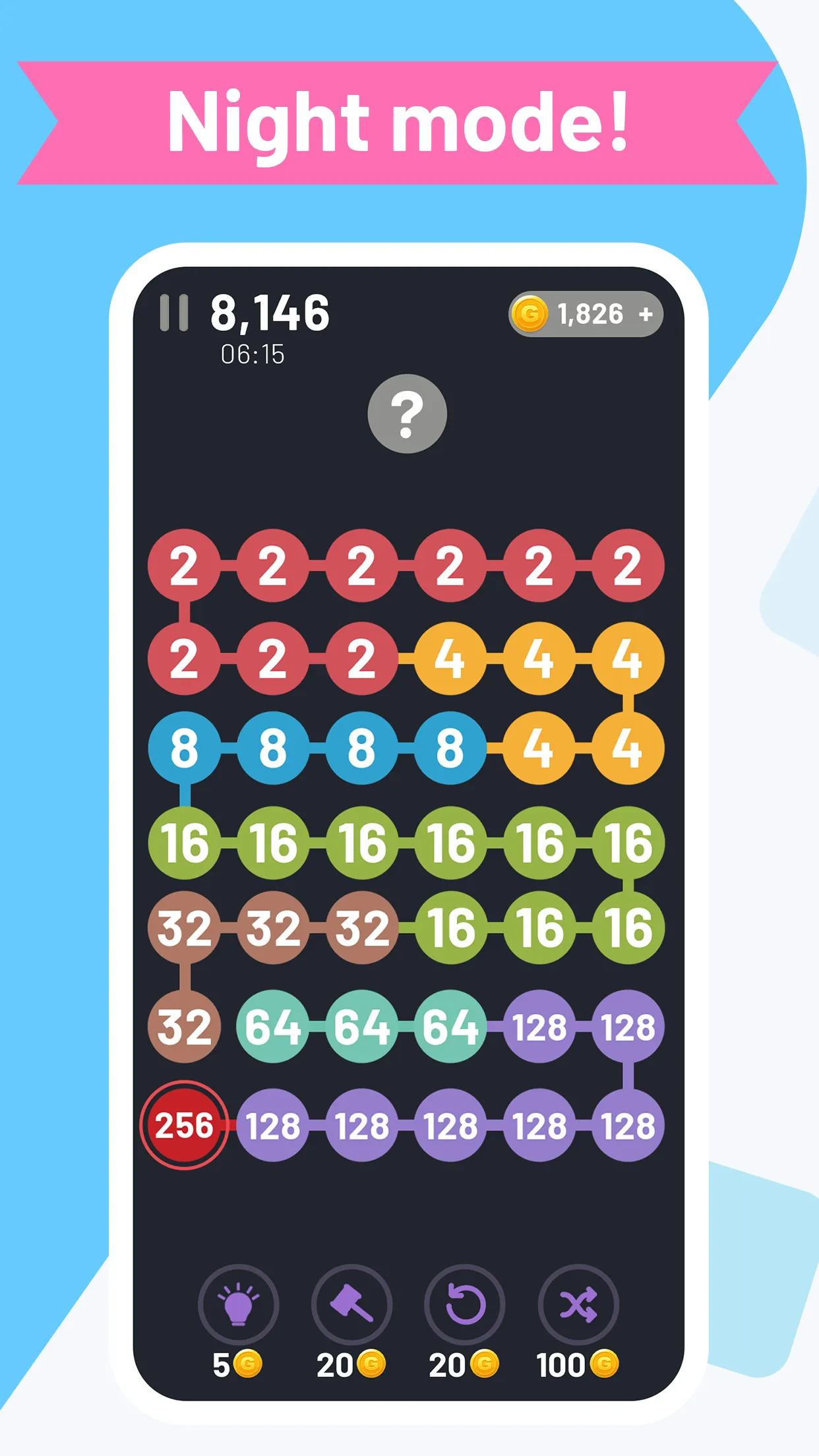 2248 Plus: Merge Number Puzzle | Indus Appstore | Screenshot