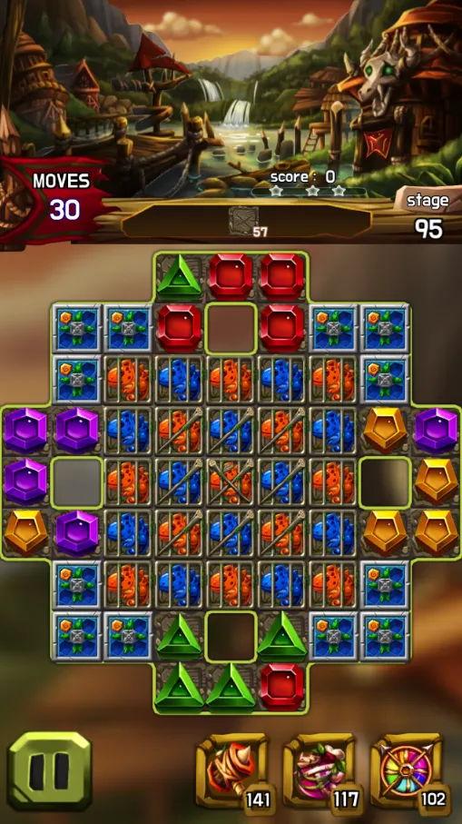 Jewel Amazon : Match 3 Puzzle | Indus Appstore | Screenshot