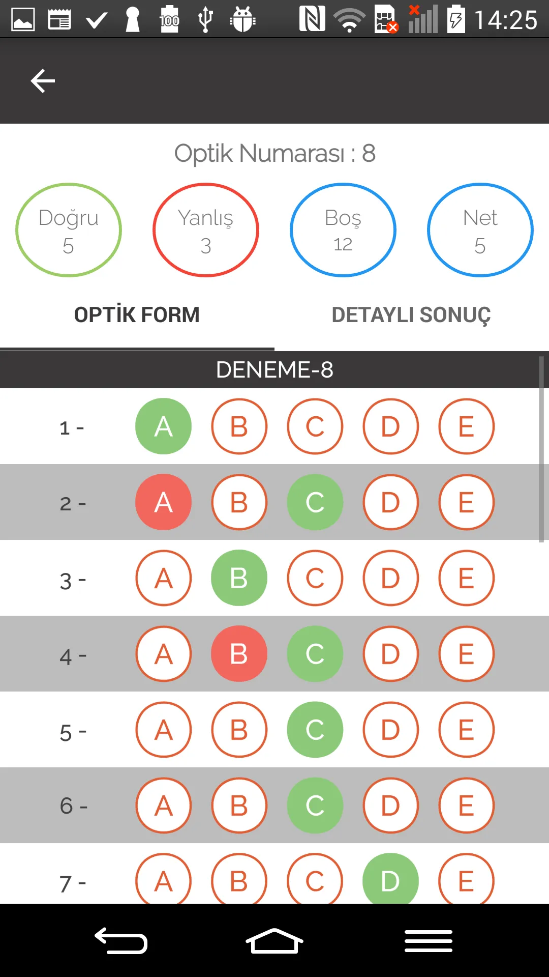 Ankara Optik Okuma | Indus Appstore | Screenshot