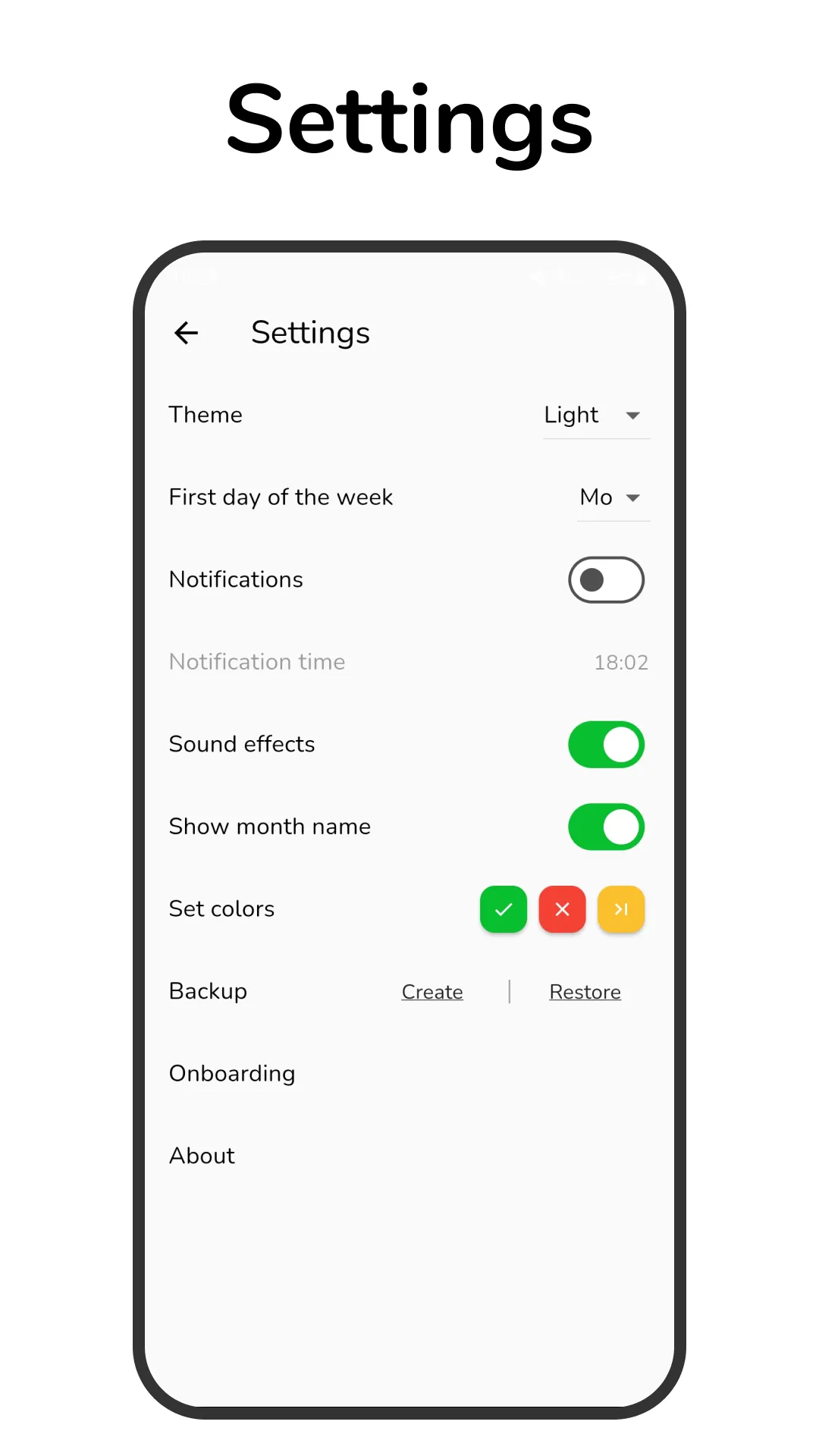 Habo (habit tracker) | Indus Appstore | Screenshot