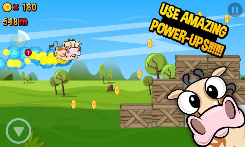 Run Cow Run | Indus Appstore | Screenshot