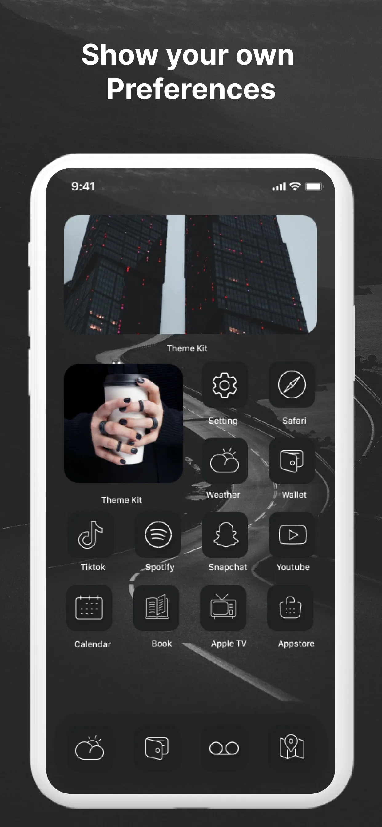 IconChic - Black Icon Pack | Indus Appstore | Screenshot