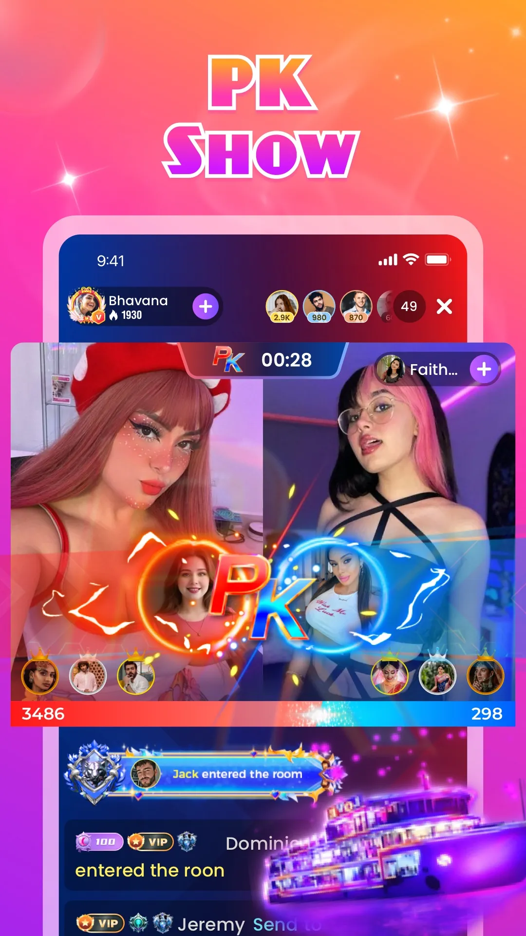 Tikko-Live Stream, Video Chat | Indus Appstore | Screenshot